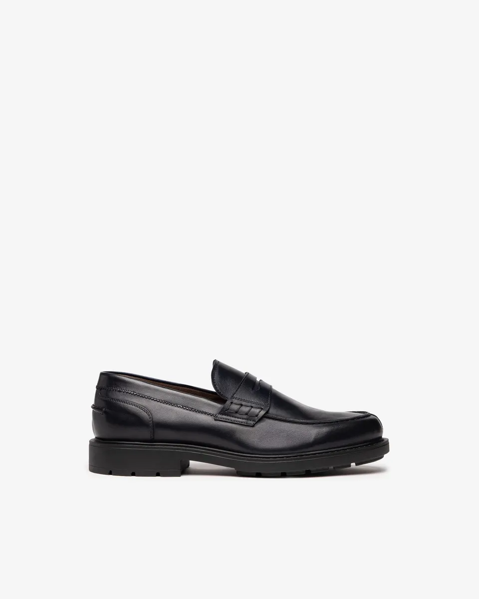 Nero Giardini Loafers mocassins cuir homme DryGo hiver