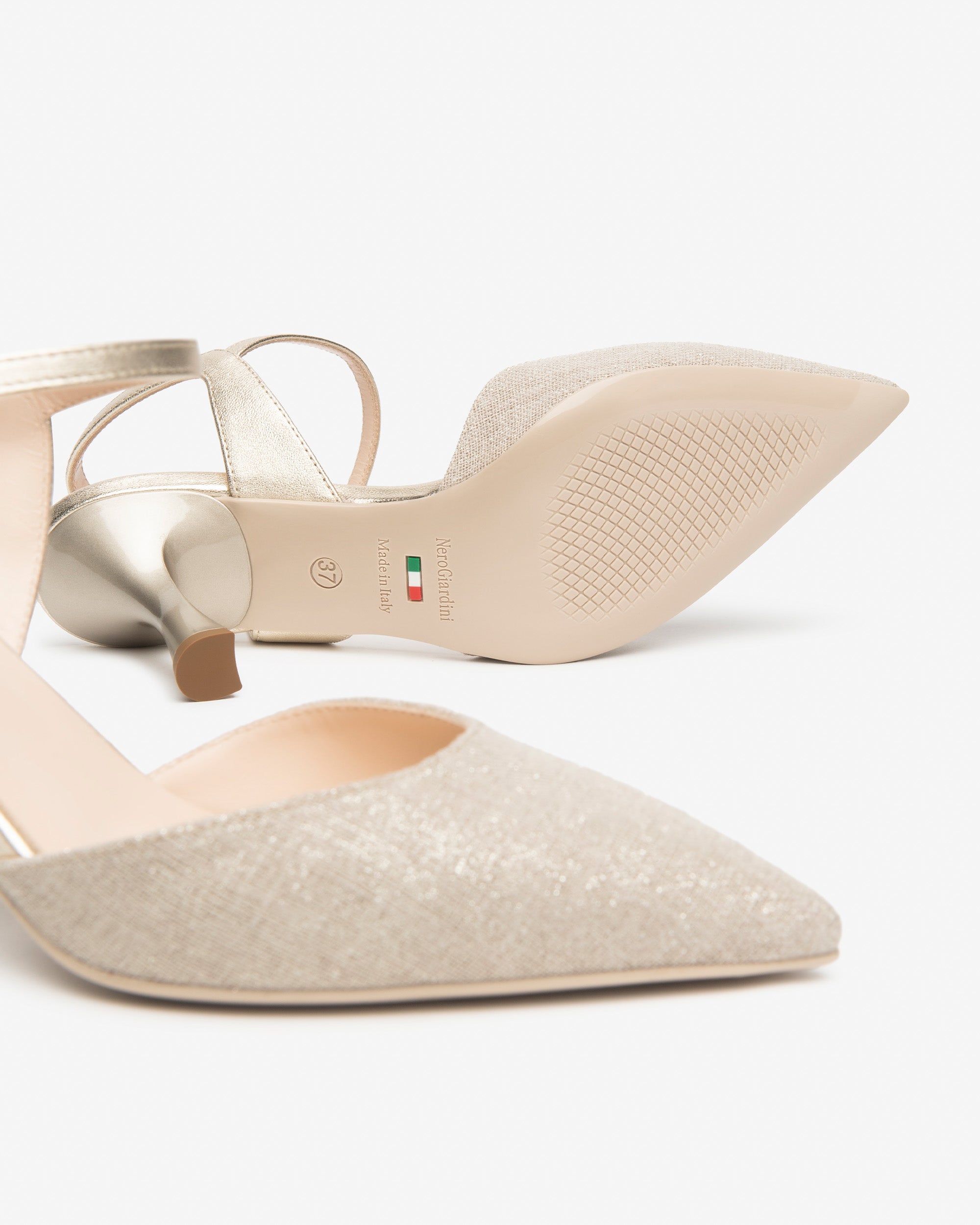 Nero Giardini Slingback escarpins cuir cérémonie