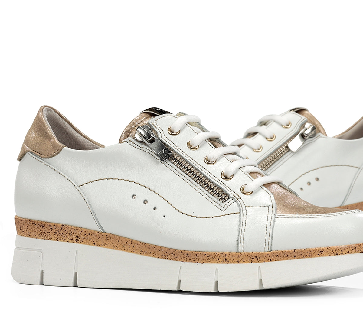 Dorking India D9301 basket dorée cuir femme