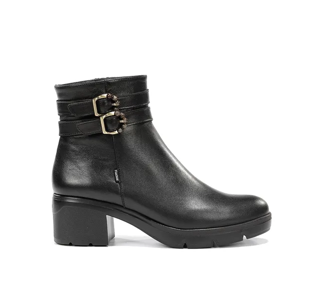 Fluchos Fugaz F2516 bottine noire femme à talon