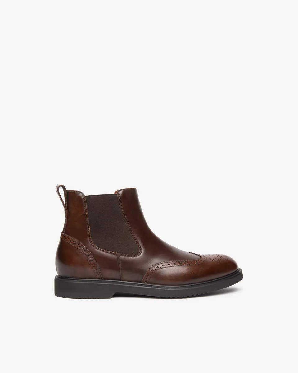 Nero Giardini Chelsea Boots bottines homme cuir 42 doublure cuir