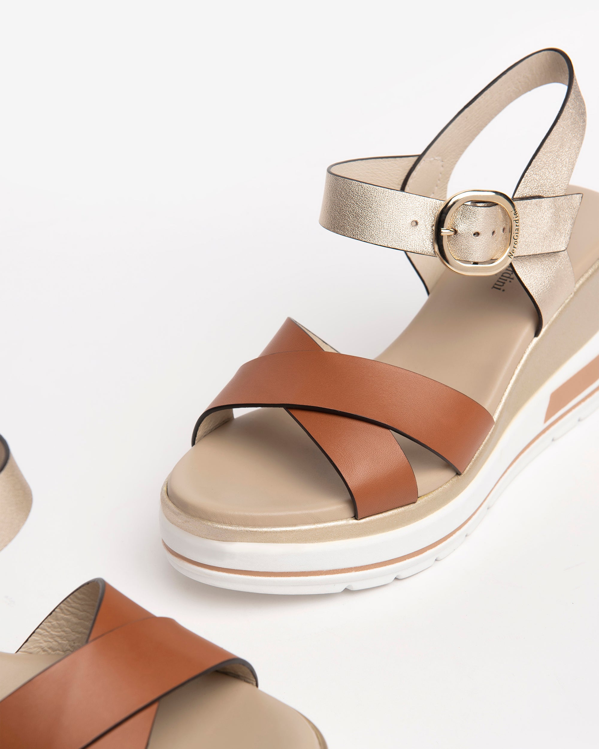 Nero Giardini Sandals sandales cuir femme été