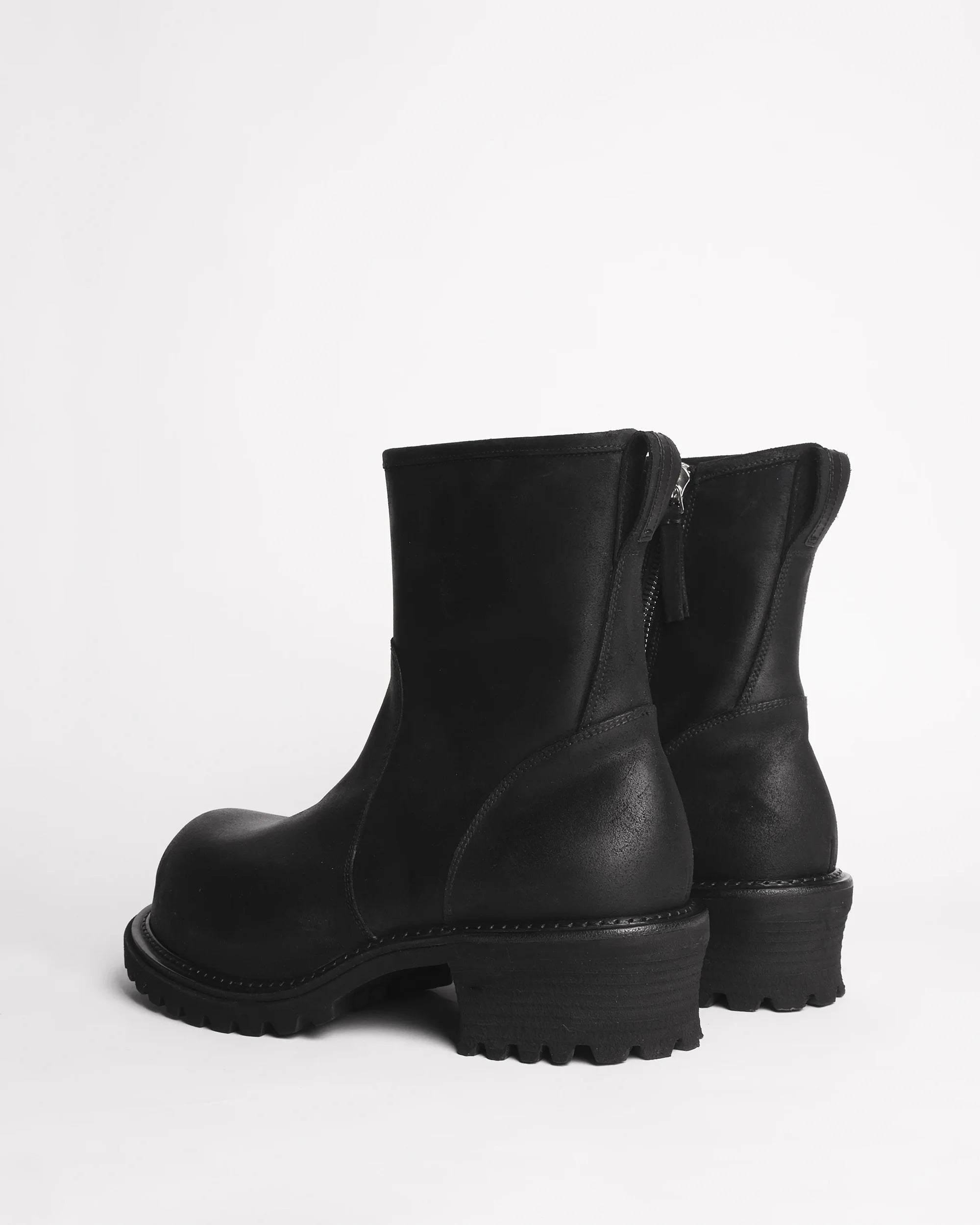 Premiata 017 boots cuir zip homme