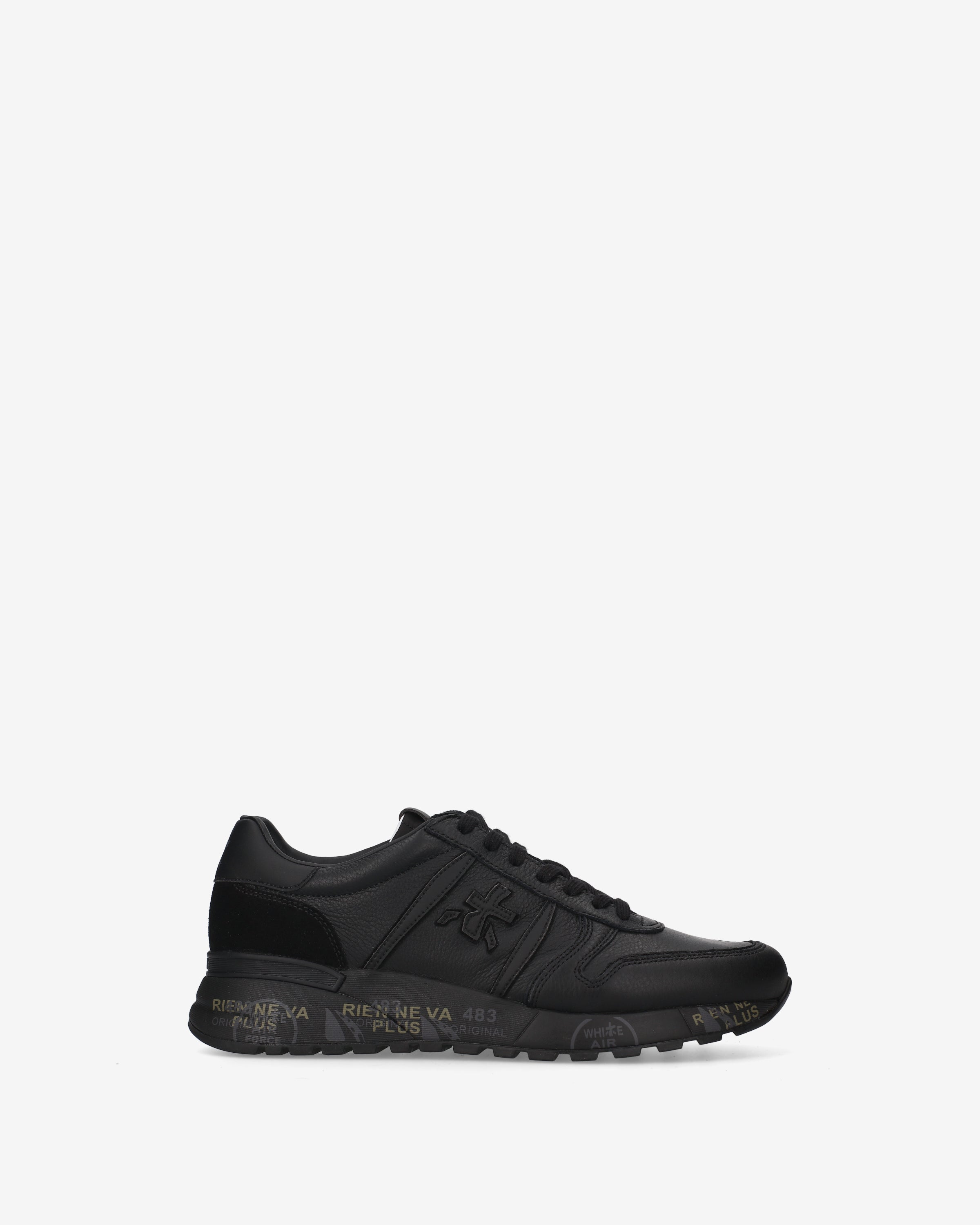 Premiata Lander 8659 Sneakers Homme Cuir Noir