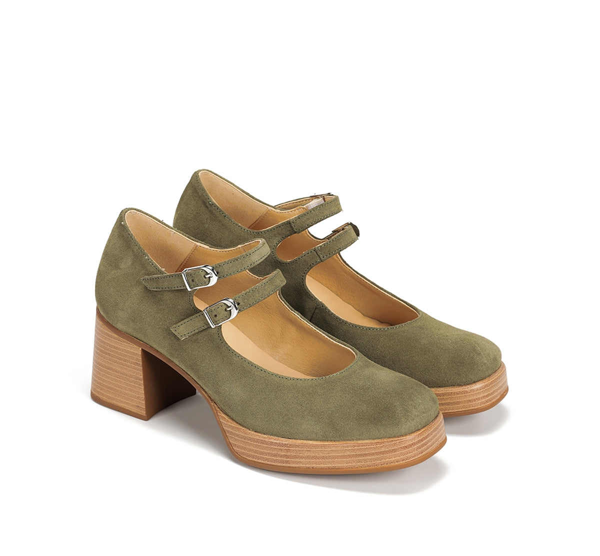 Dorking by Fluchos Cristel D9659 chaussures vert femme