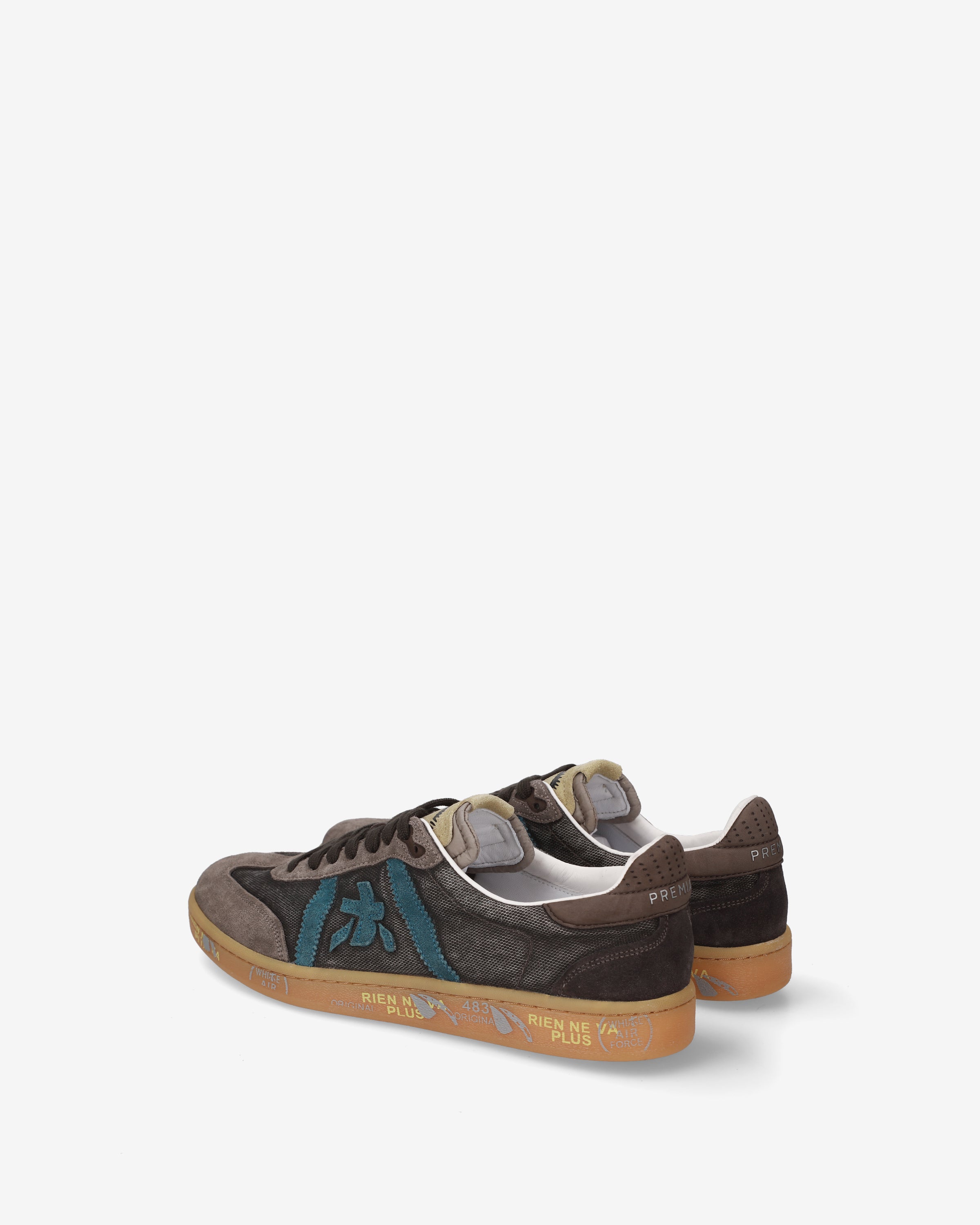 Premiata Bonnie 8587 sneakers daim taupe pointure 40