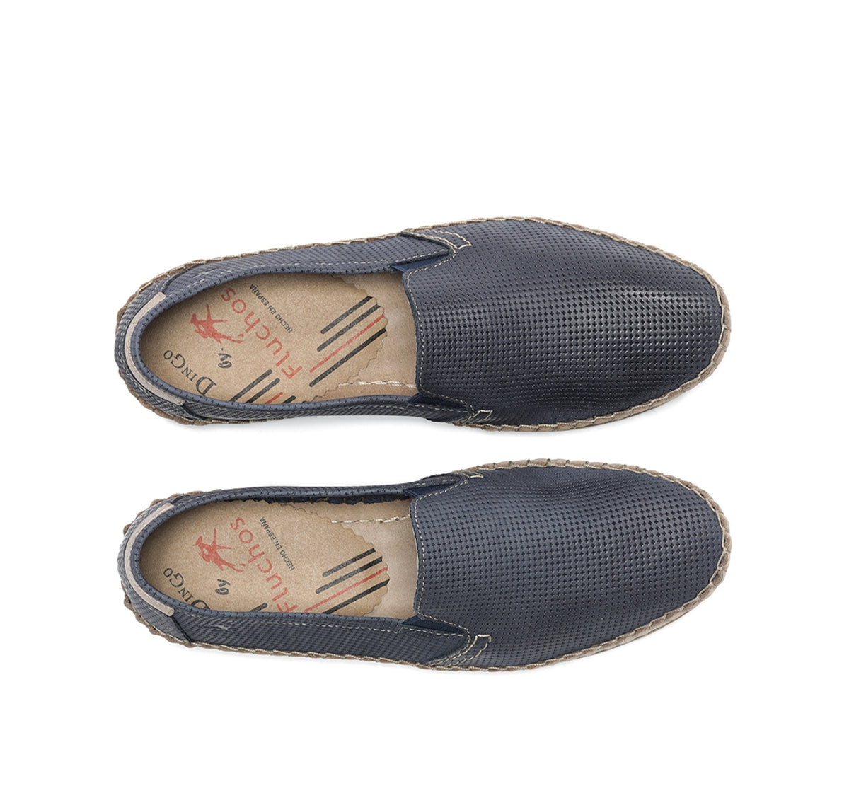 Fluchos Bahamas 8674 slip on homme bleu sans lacets