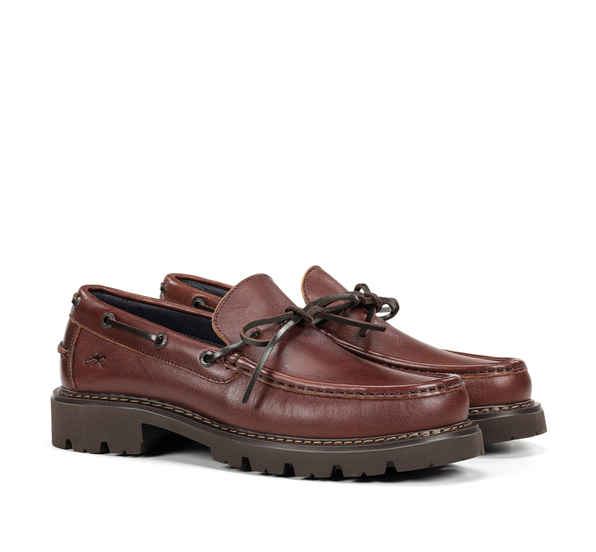 Fluchos Douglas F1322 chaussures bateau homme marron