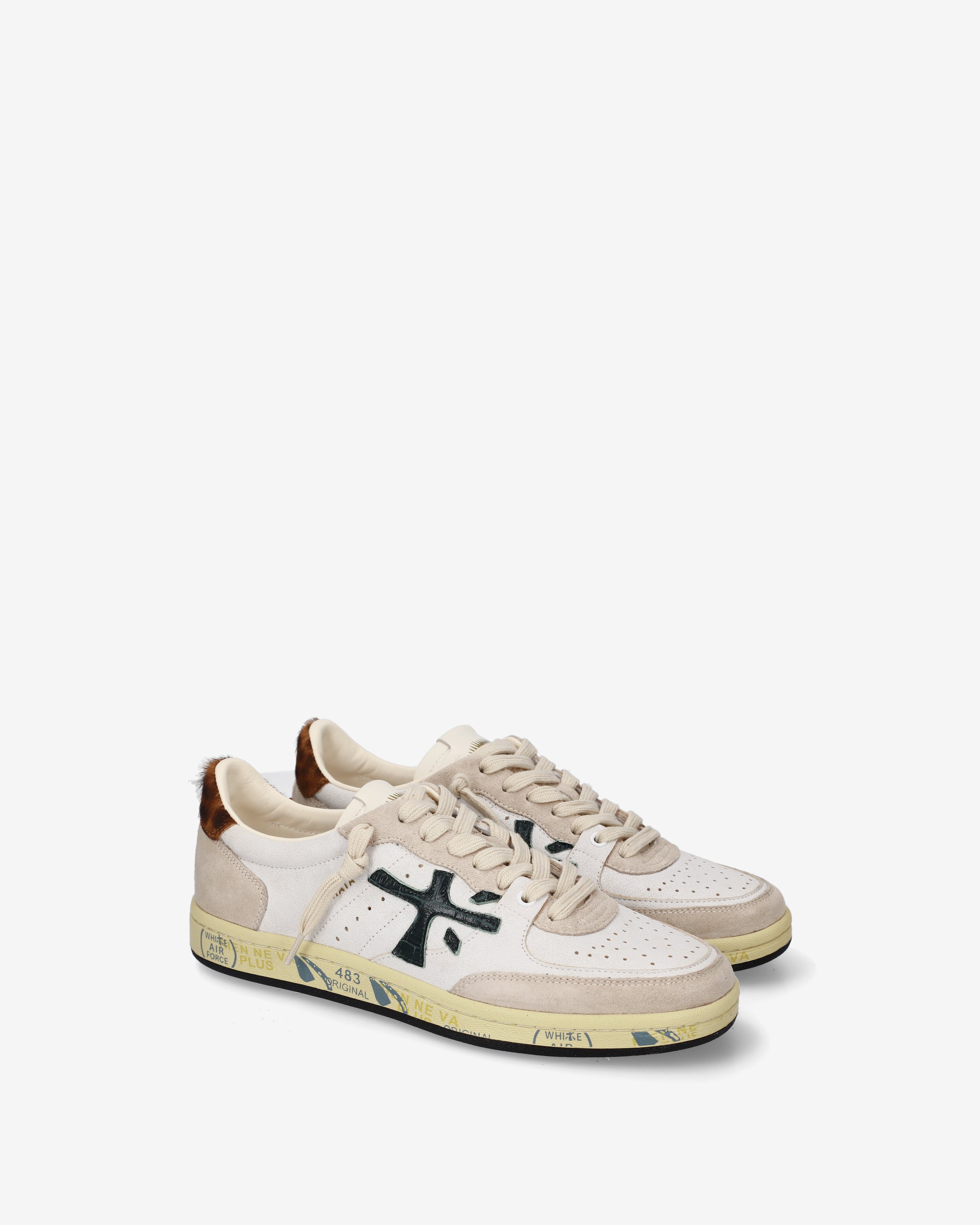 Premiata Bskt Clayd 8472 baskets blanches cuir 38