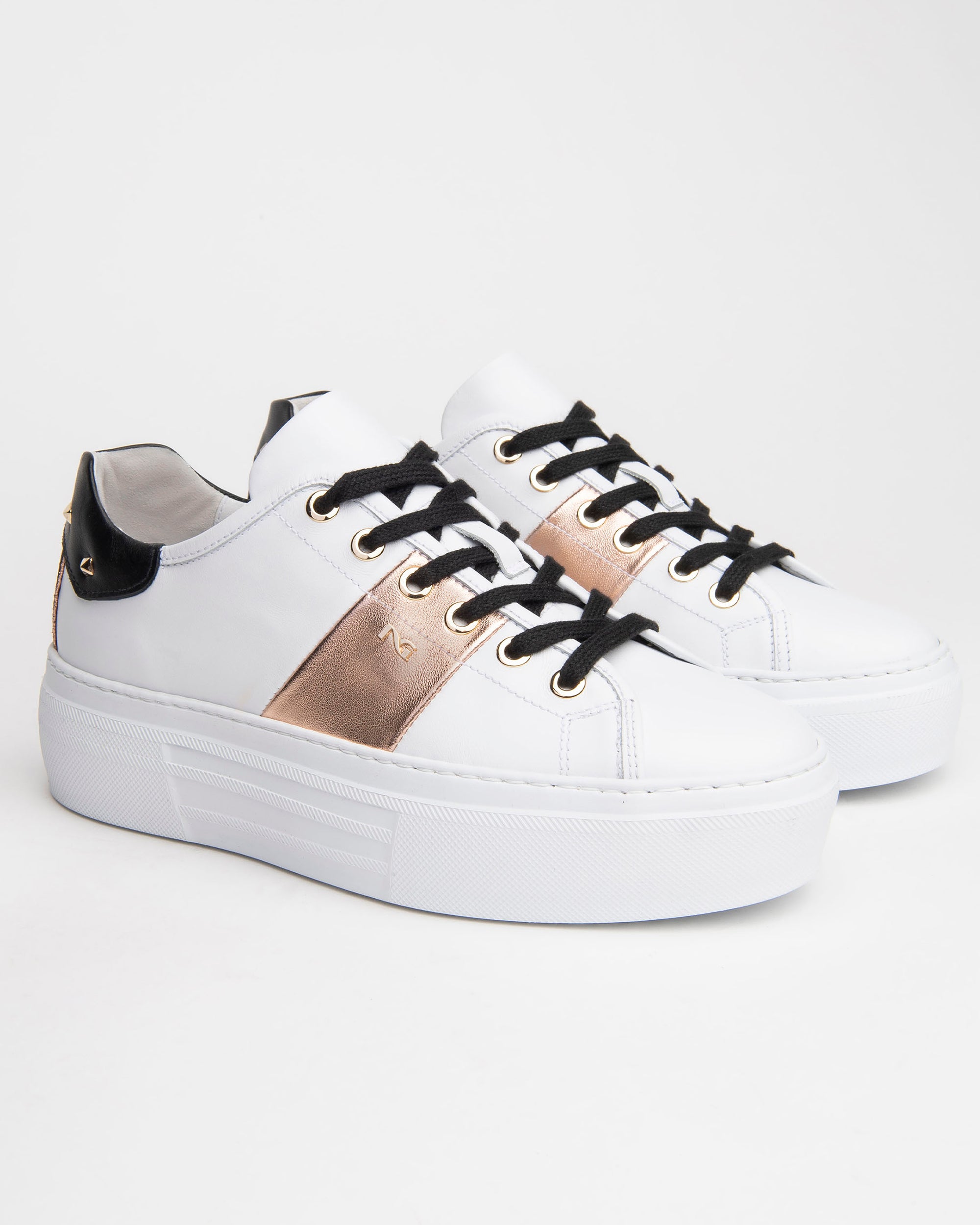 Nero Giardini Sneakers baskets femme cuir 38 clous