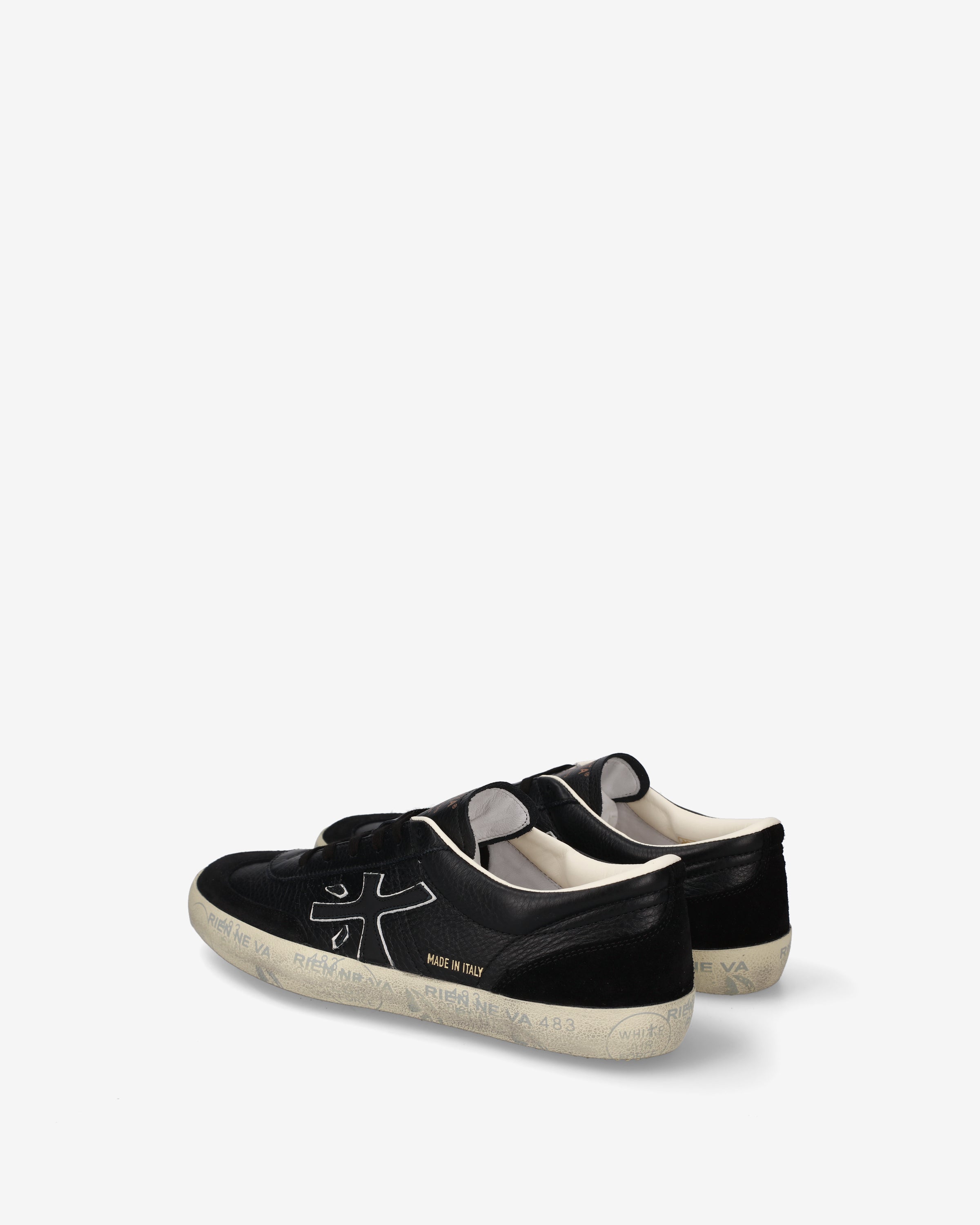 Premiata Davidd 8285 sneakers femme cuir noir