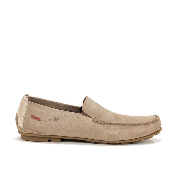 Fluchos Dorian F1091 mocassins taupe cuir
