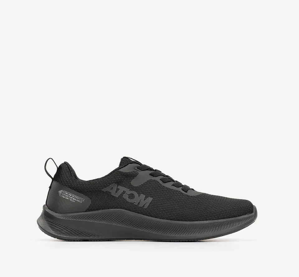 Atom by Fluchos AT127 basket noire homme élastique