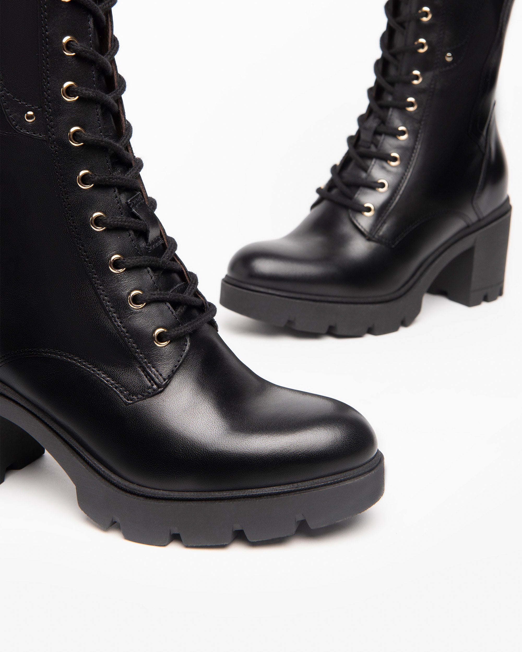 Nero Giardini Boots bottes cuir femme 38