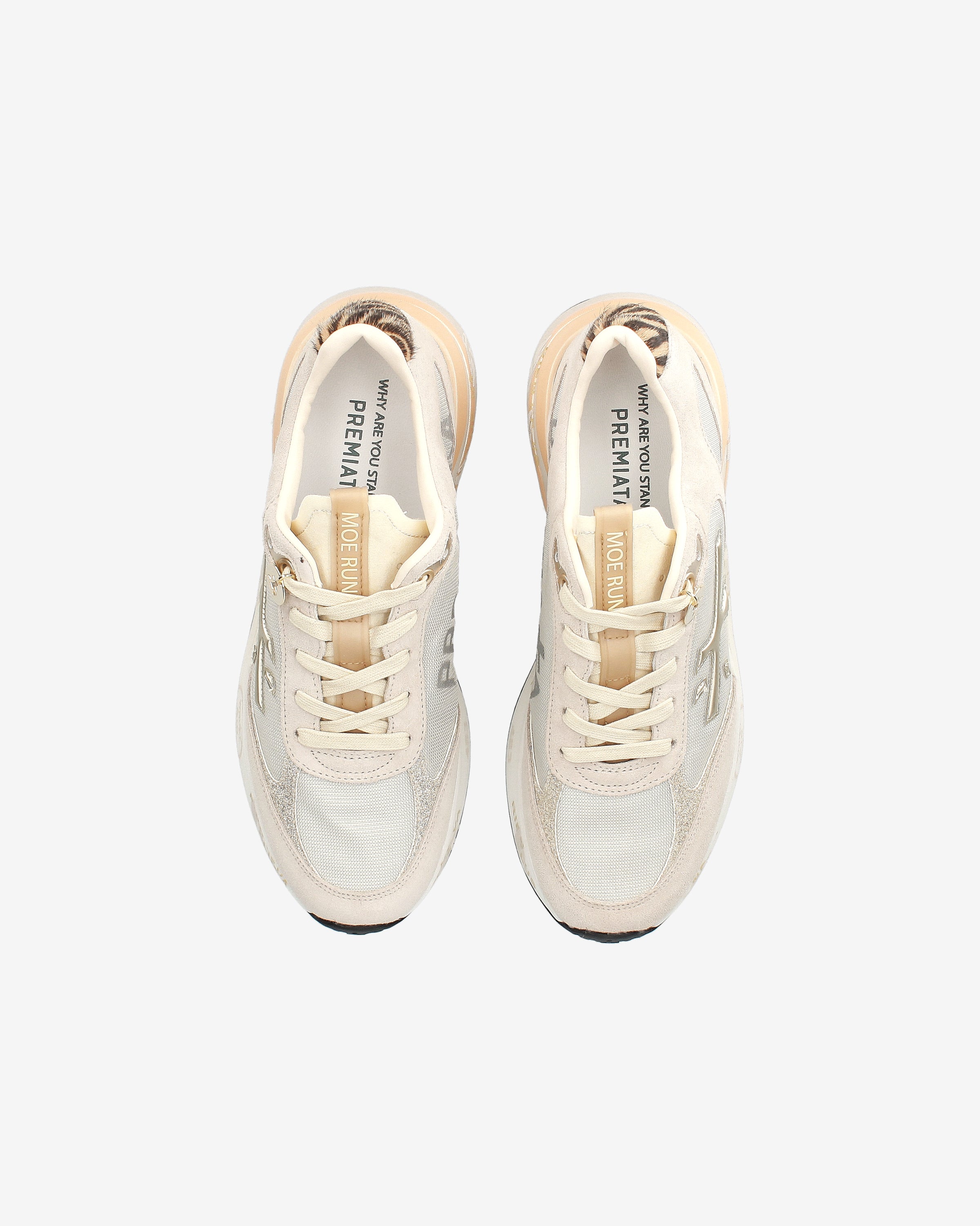 Premiata Moerund 7800 baskets femme crème