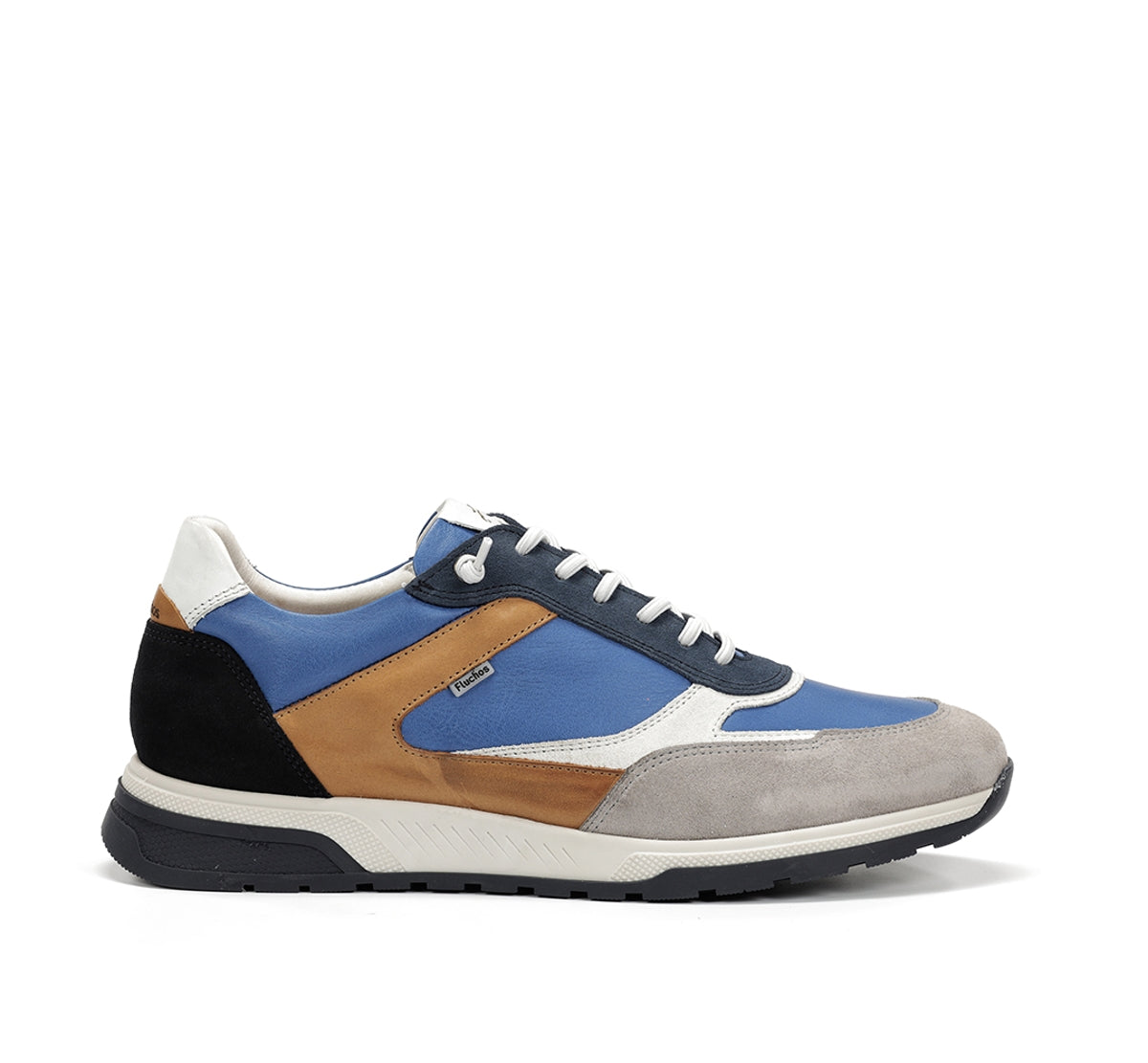 Fluchos Louis F2192 baskets bleues homme cuir