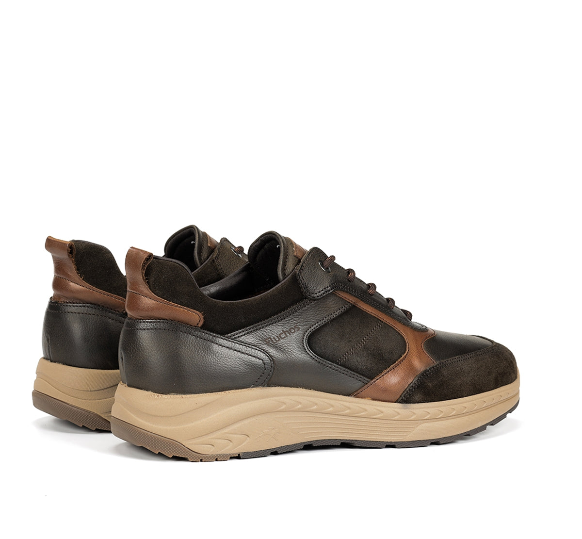 Fluchos Ryder F2289 sneaker vert homme à lacets