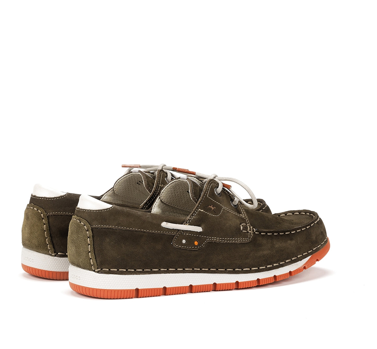 Fluchos Náuticos Andrey F1448 chaussures bateau vertes cuir