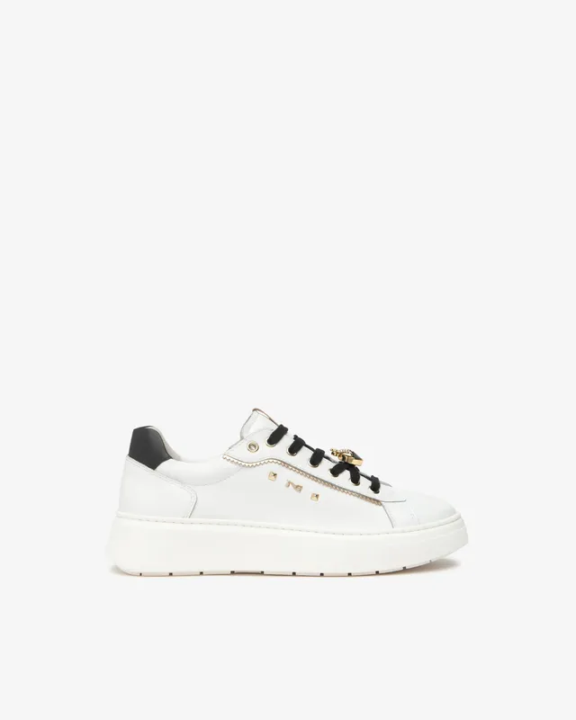 Nero Giardini Sneakers cuir tissu technique femme 38