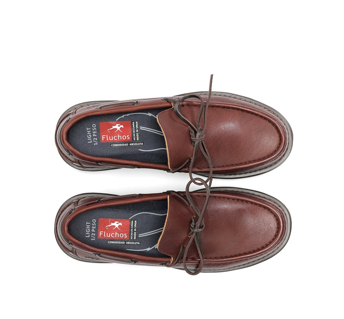 Fluchos Douglas F1322 chaussures bateau homme marron