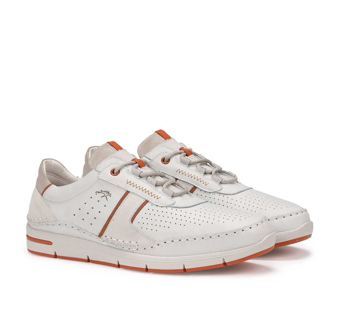 Fluchos Yannic F1442 Baskets Homme Blanc à Lacets