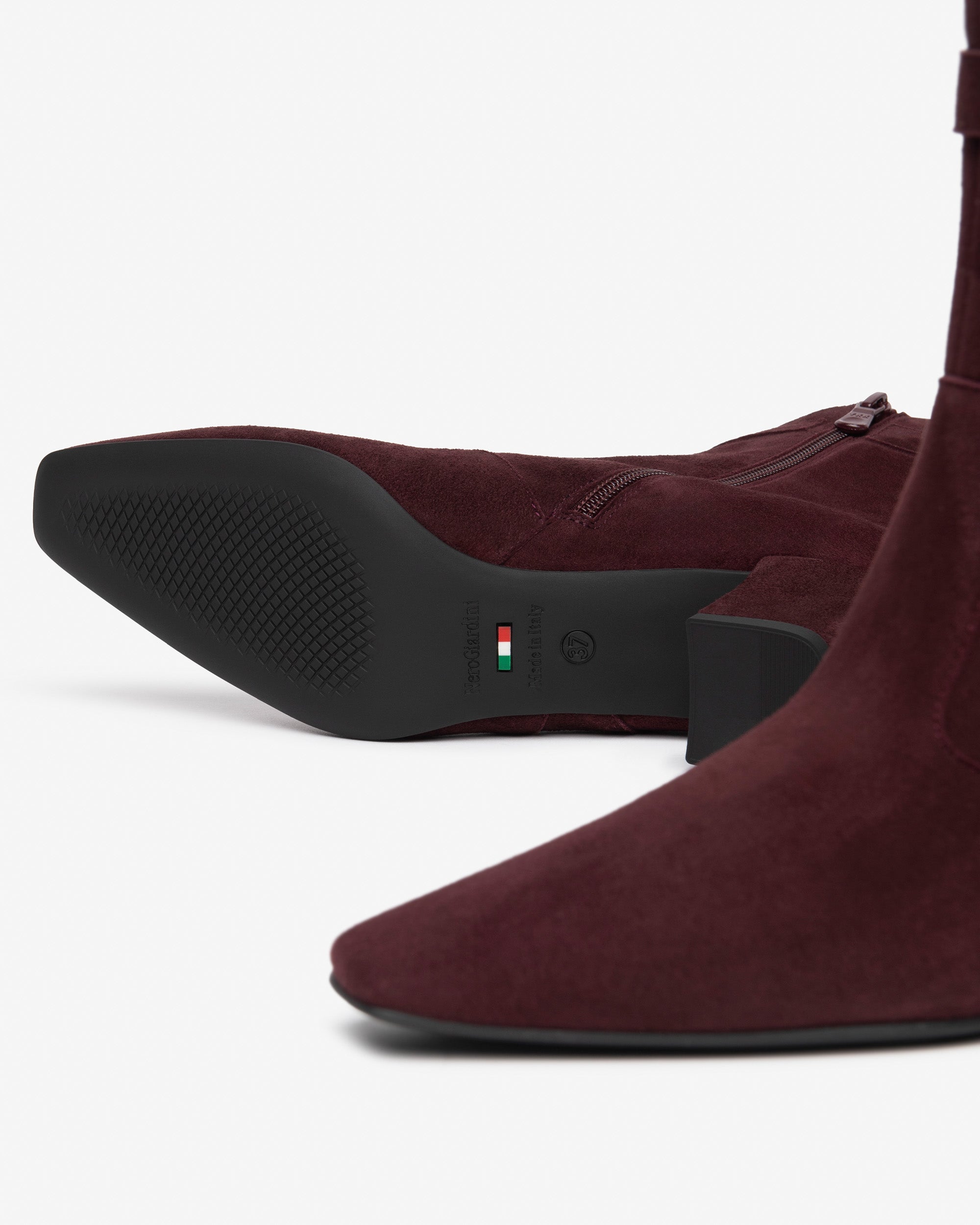 Nero Giardini Booties bottines daim talon 55 mm