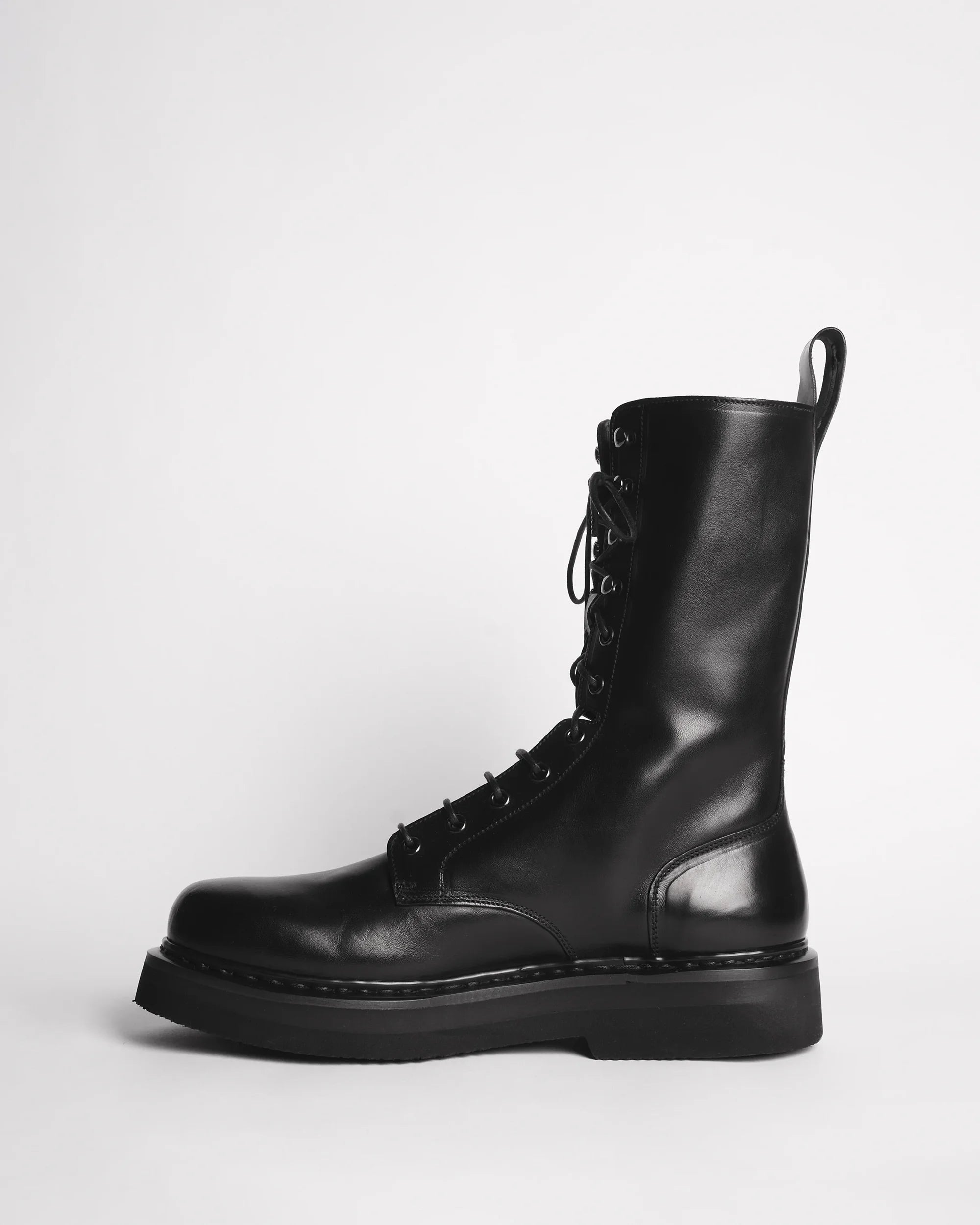 Premiata 018 boots homme cuir lacets Italie