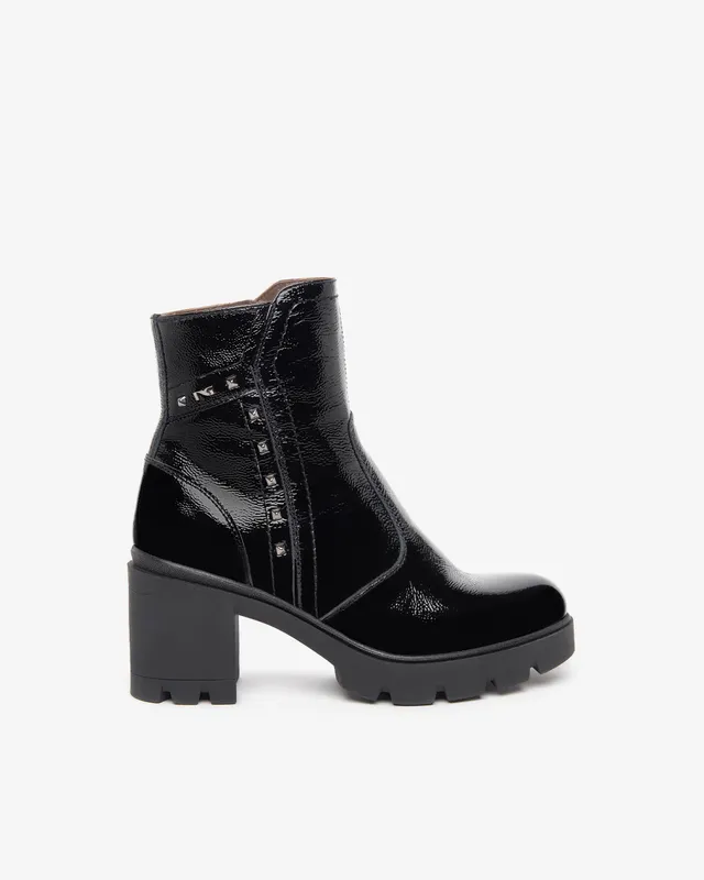 Nero Giardini Ankle Boots bottines cuir femme combat hiver