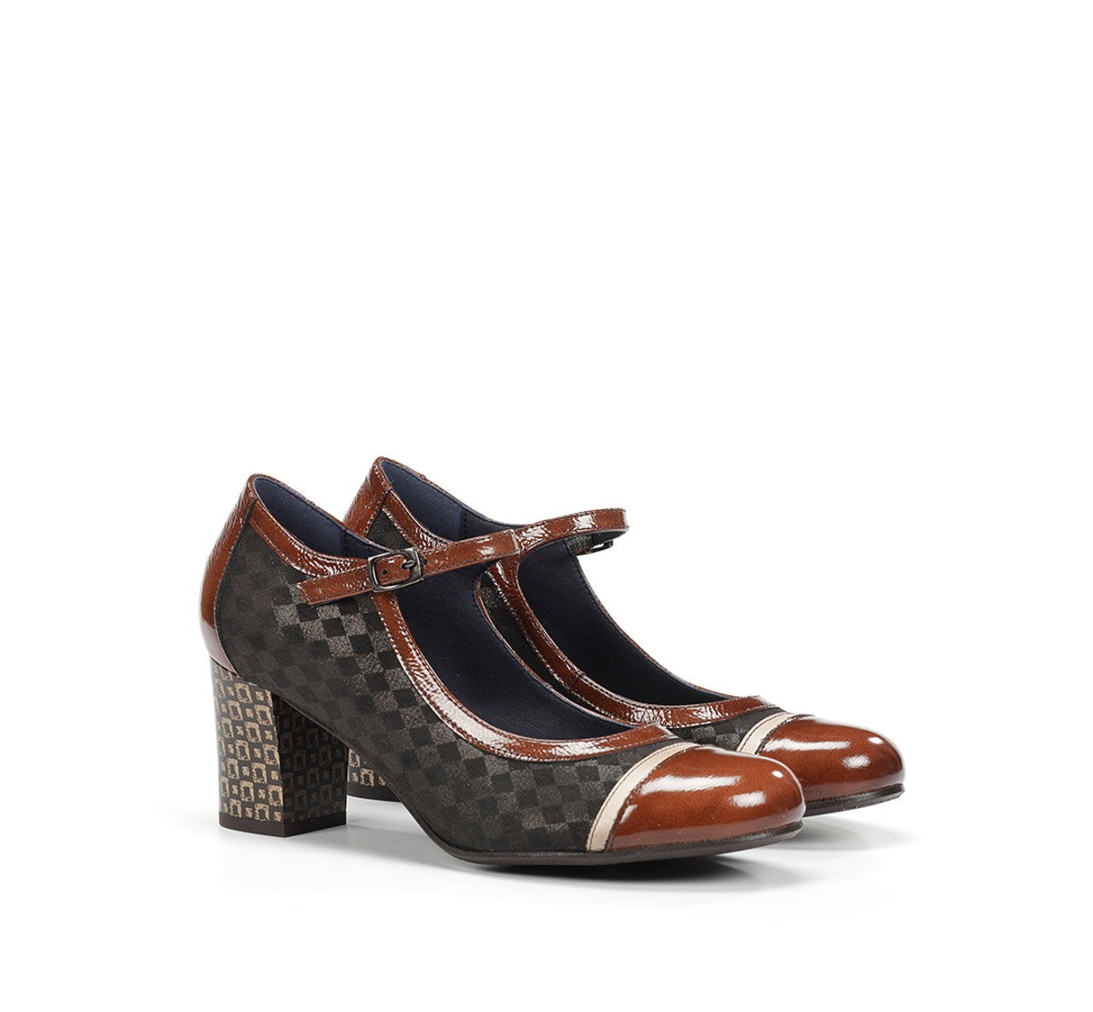 Dorking Rodin D8669 chaussures femme marron