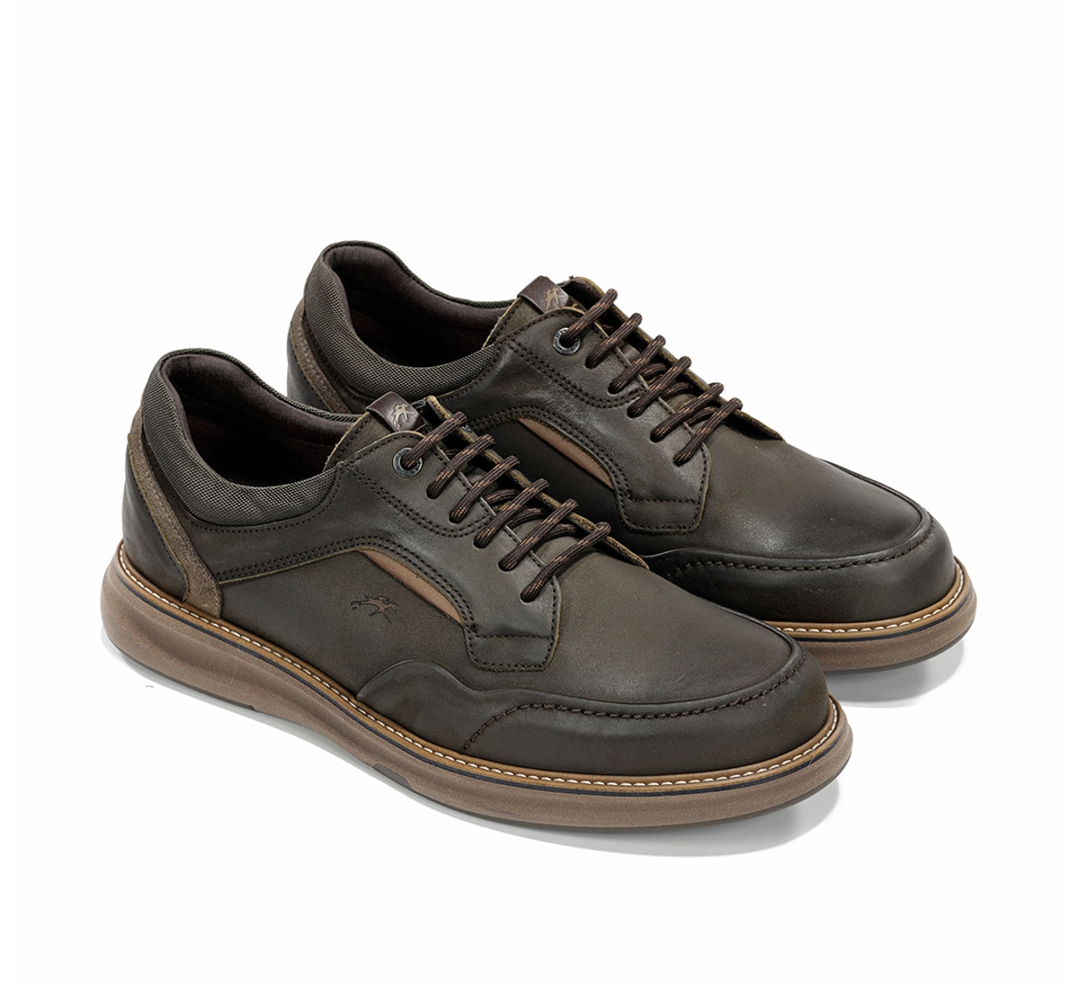 Fluchos Dalton F2509 chaussure homme verte cuir