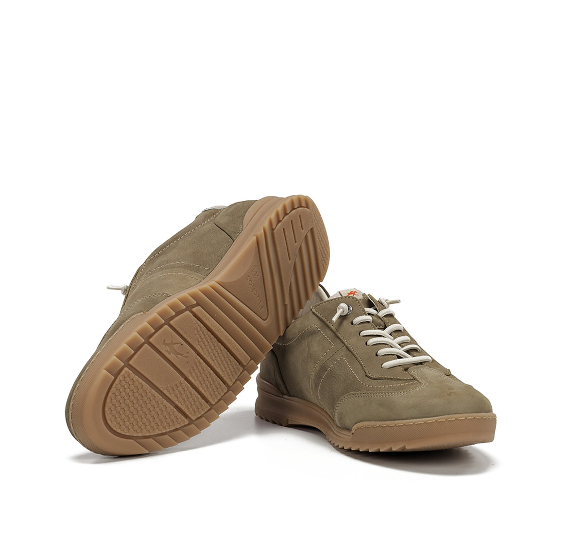 Fluchos Elder F2383 baskets vertes homme cuir
