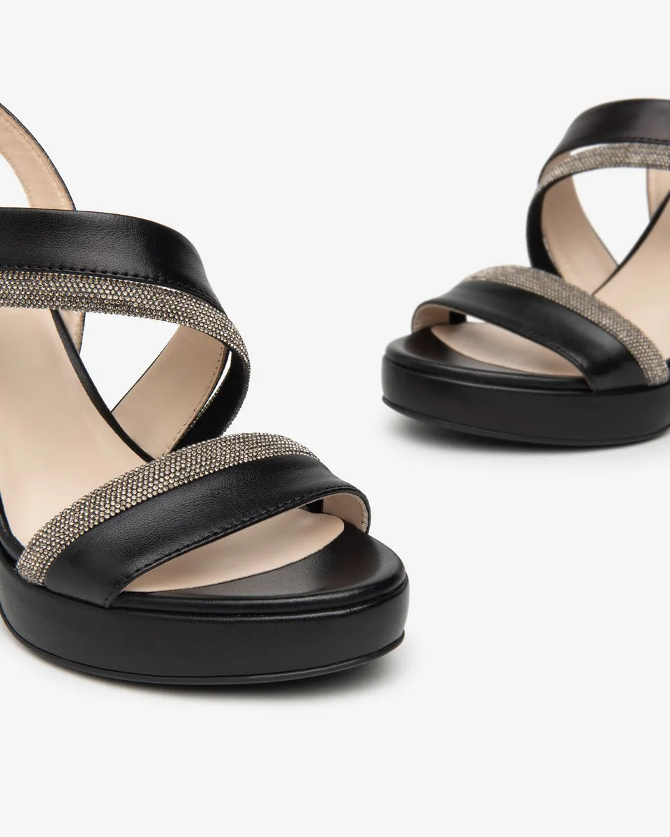 Nero Giardini Sandals sandales femme cuir glam ete 35-41
