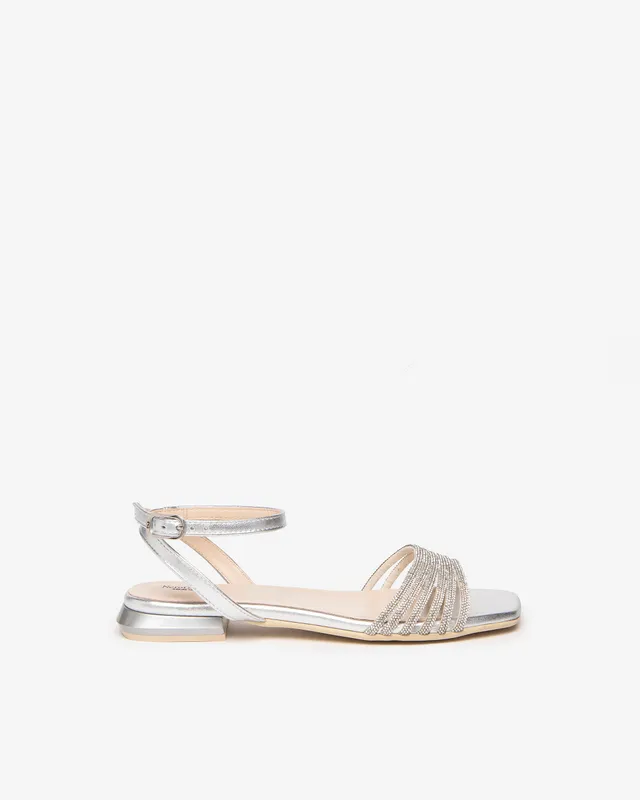 Nero Giardini Sandals Sandales Cuir Femme Brillantes