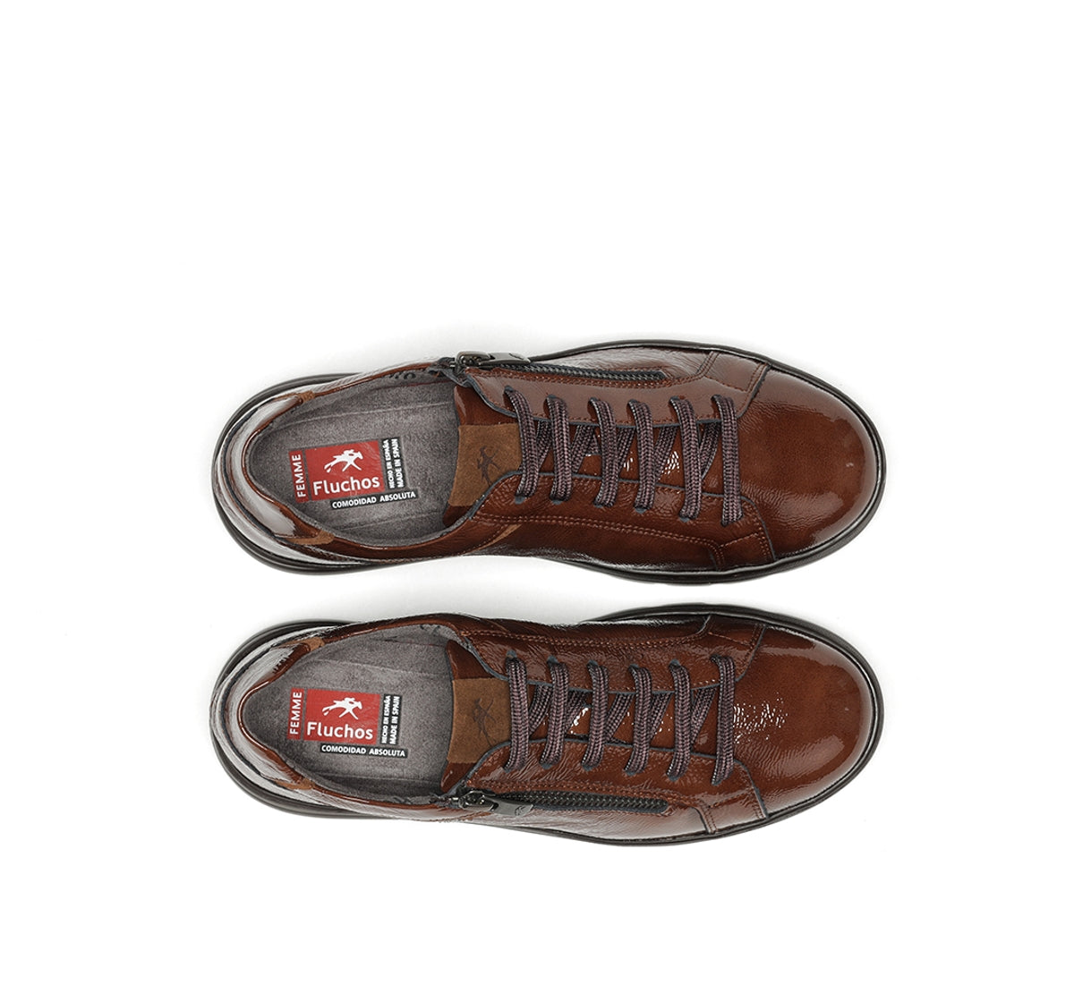 Fluchos Pompas F1666 basket femme marron légère