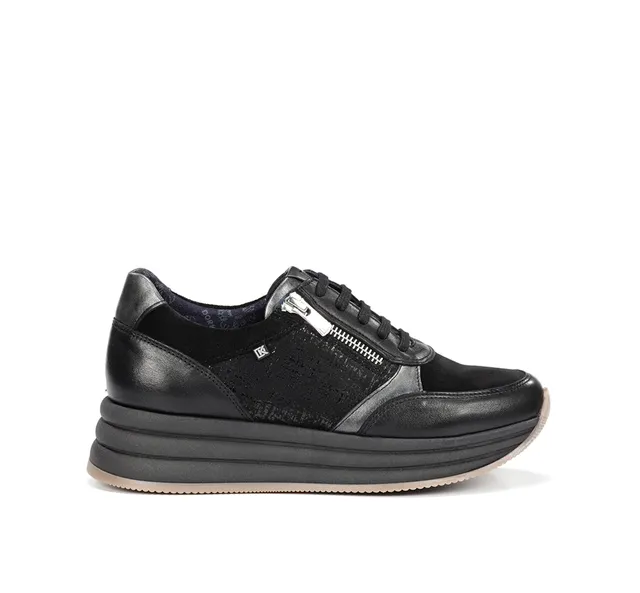 Dorking by Fluchos Draz D9249 basket noire plateforme