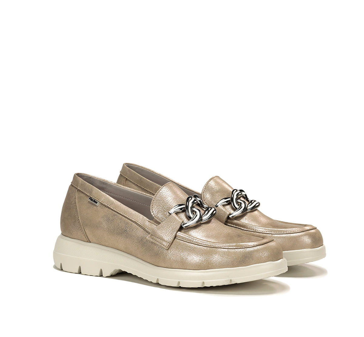 Fluchos Gladis F1937 mocassin doré femme