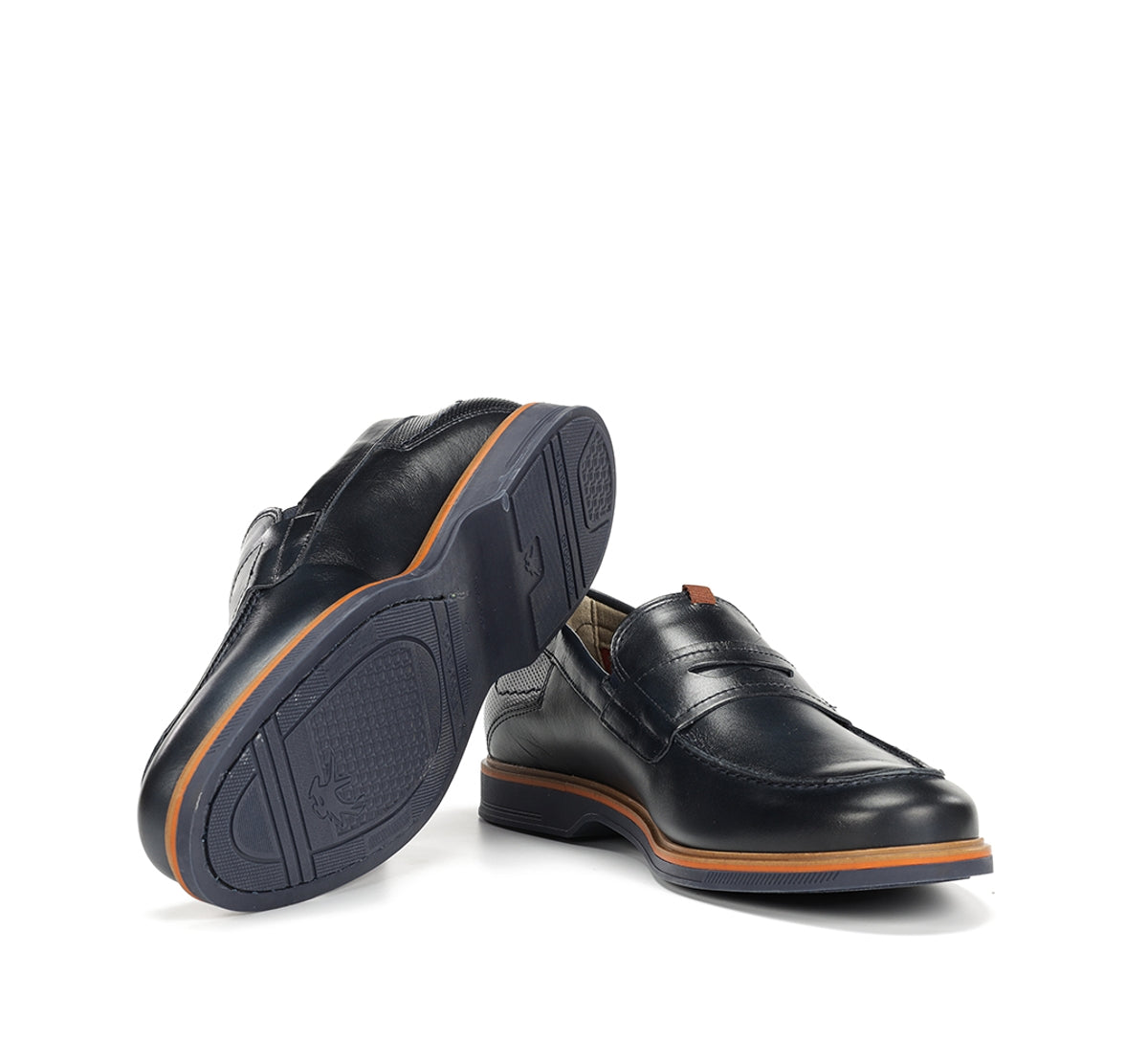 Fluchos Tristan F1747 mocassin bleu homme souple