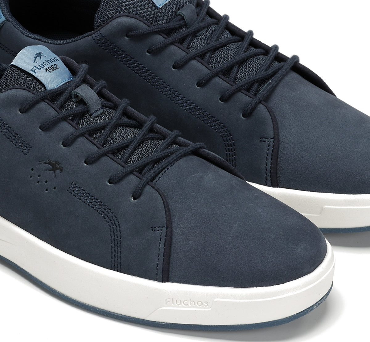 Fluchos Nadal F2377 baskets homme bleu à lacets