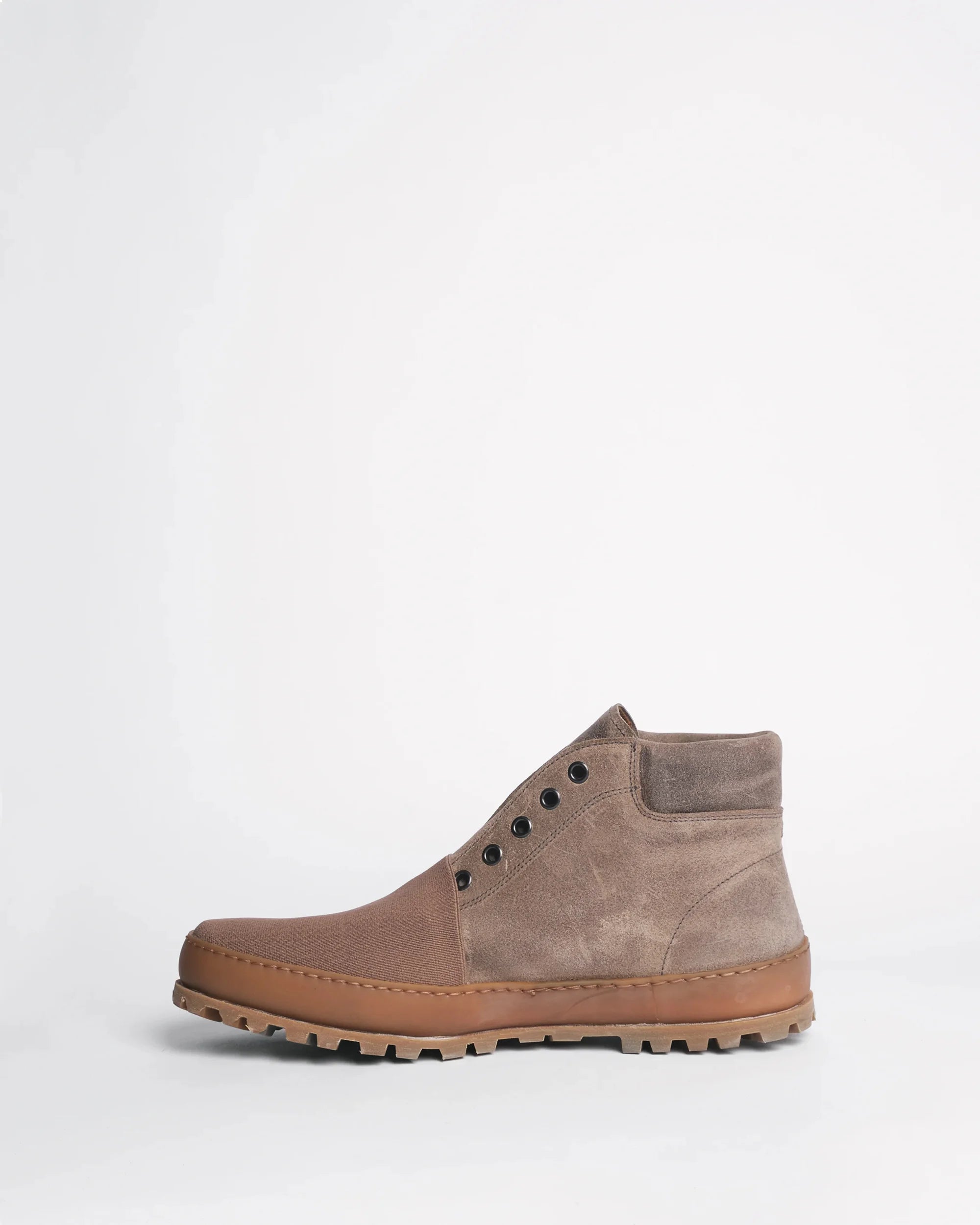 Premiata 009 boots homme daim sans lacets
