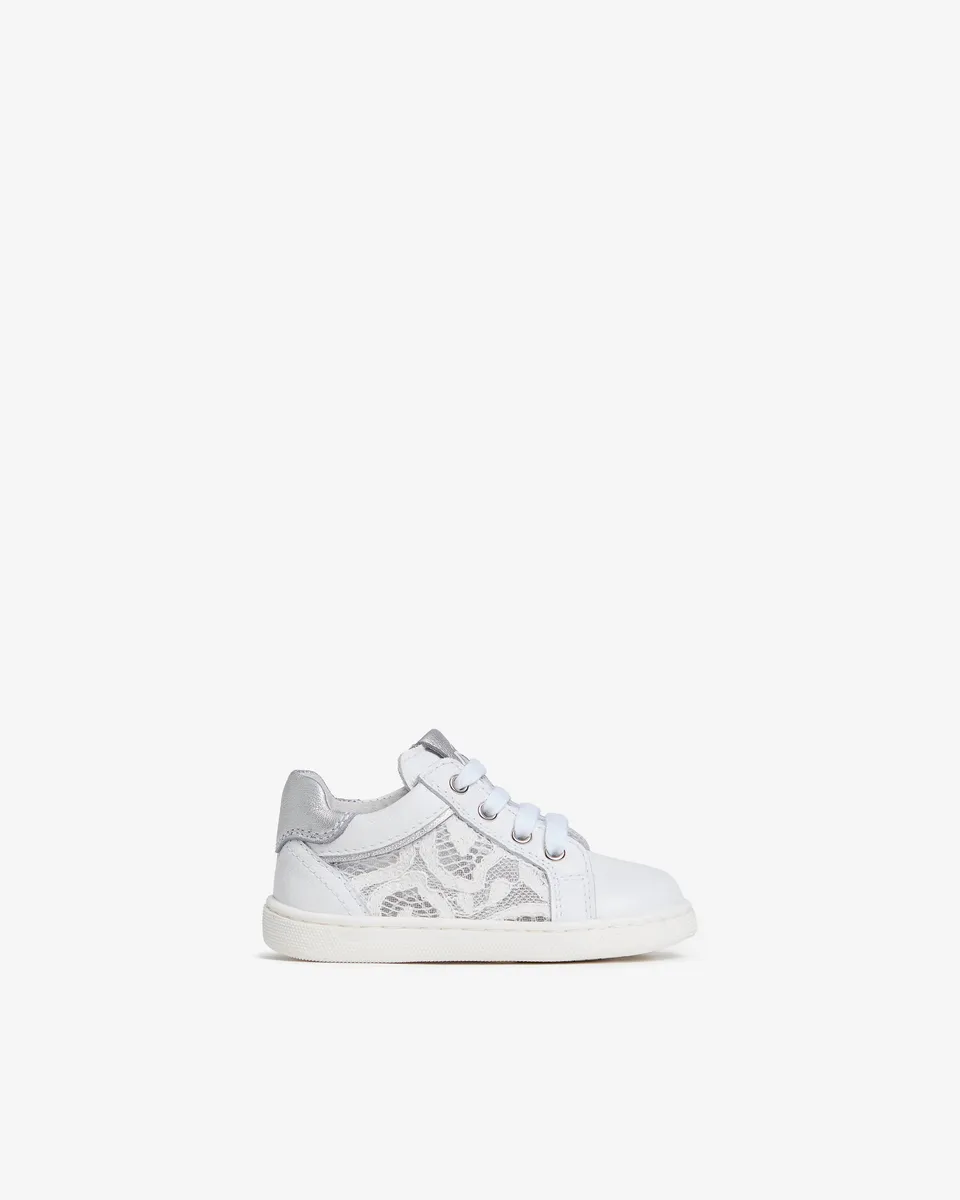 Nero Giardini Sneakers baskets fille 22 toile cuir