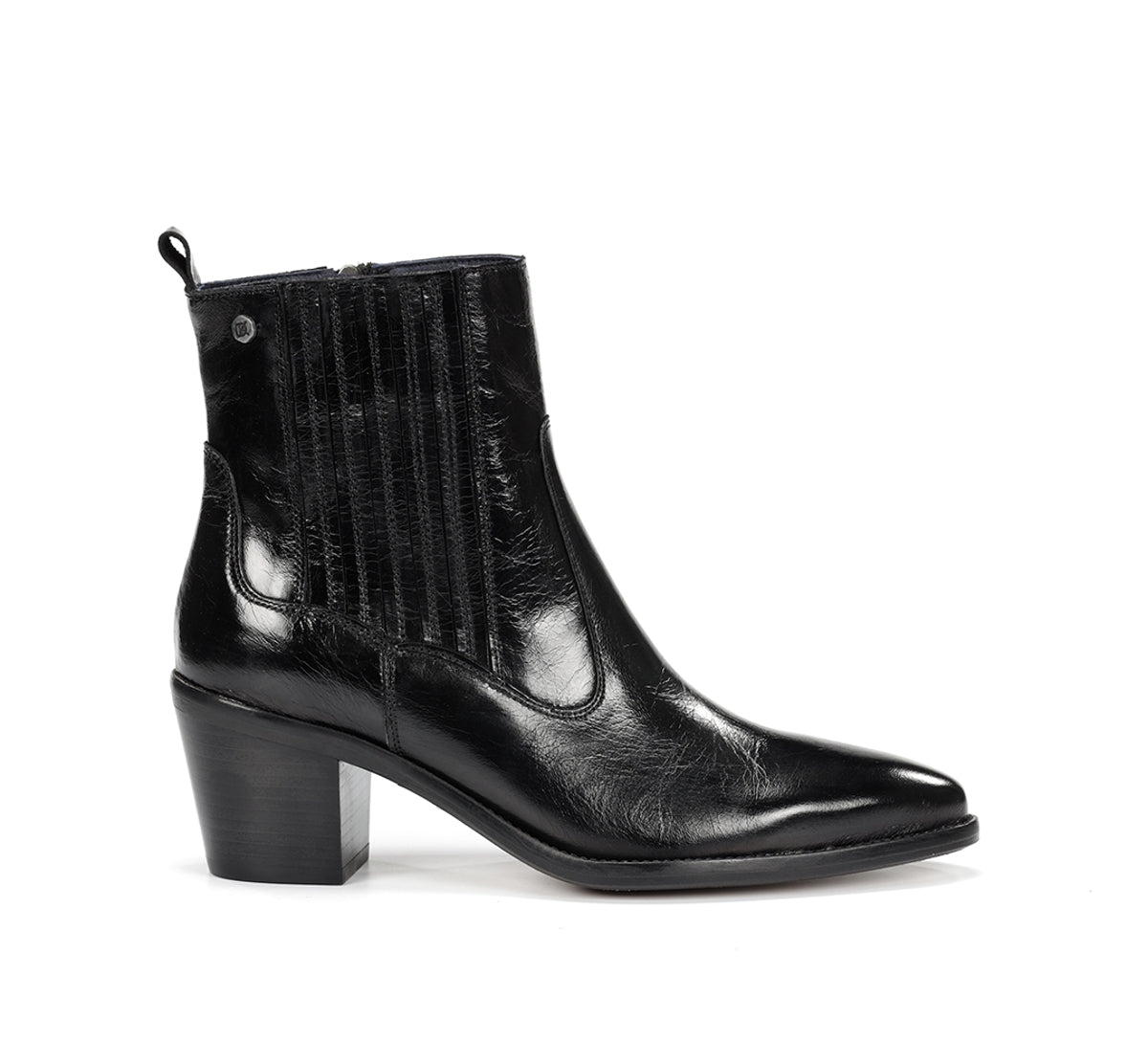 Dorking Arwen D9425 bottine noire talon large