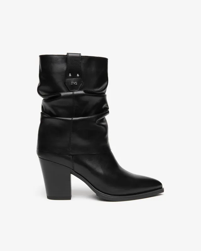 Nero Giardini Boots bottes western cuir femme 80 mm