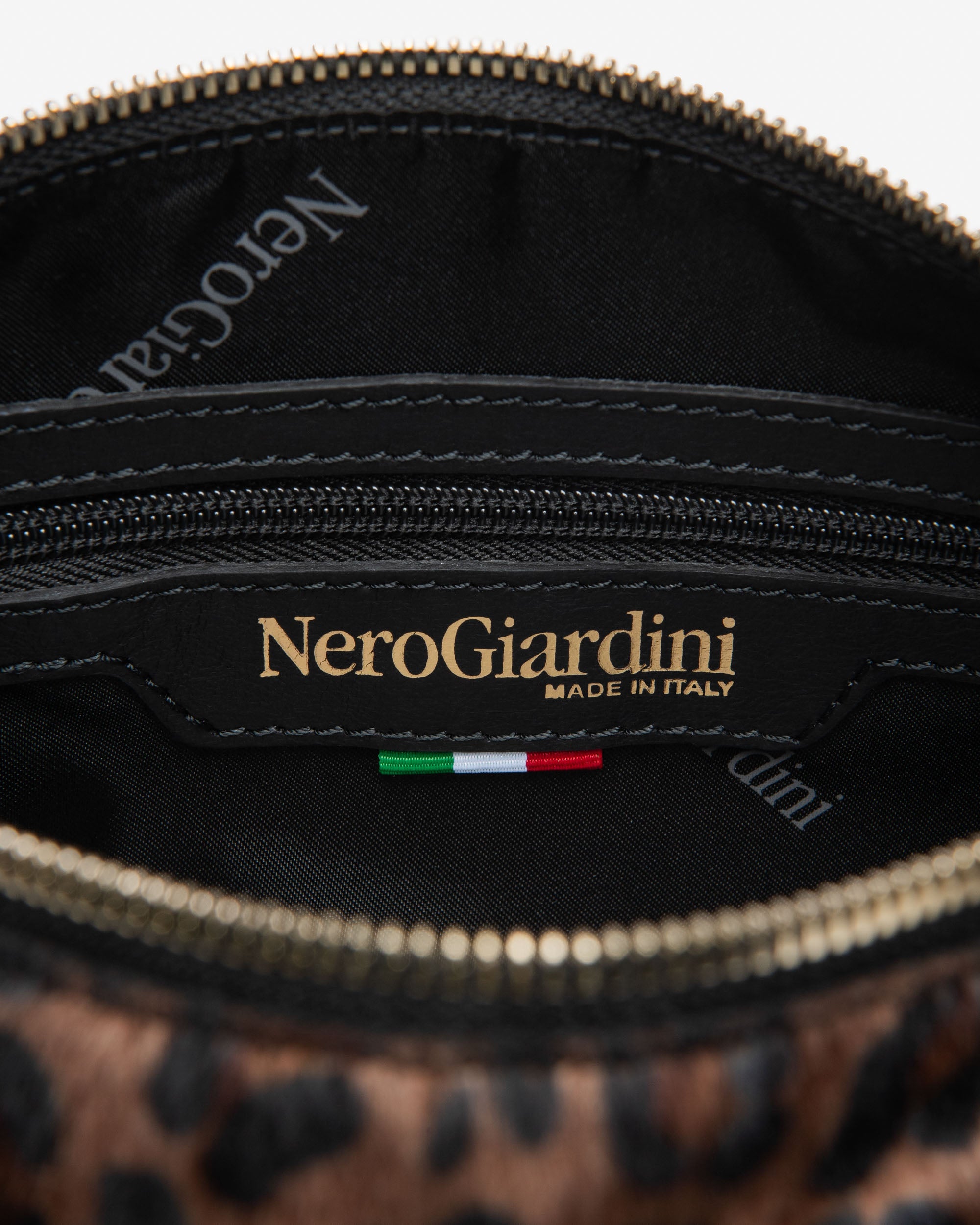 Nero Giardini Bags Sac Bandoulière Cuir Imprimé Animal
