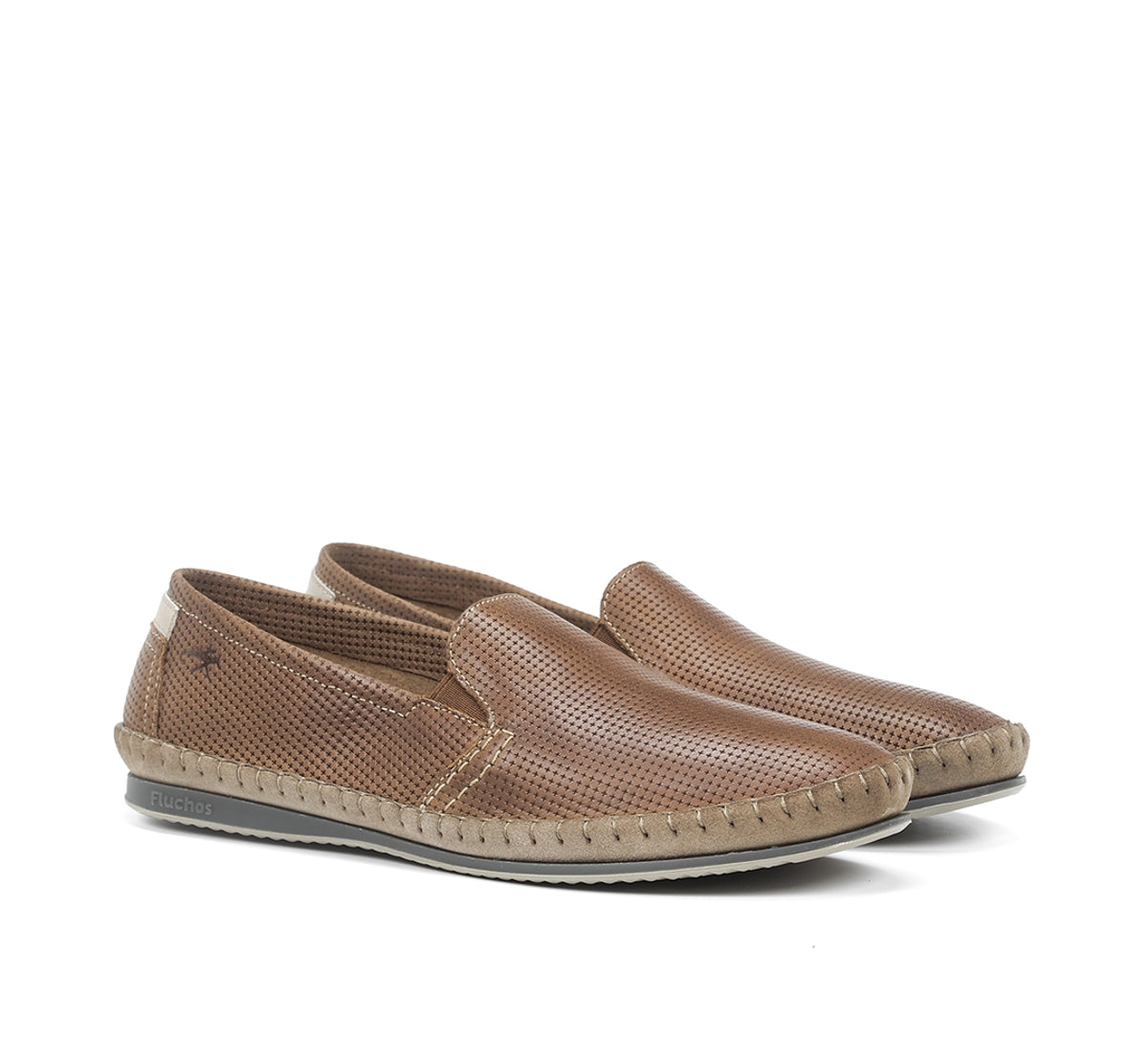 Fluchos Bahamas 8674 slip on homme marron