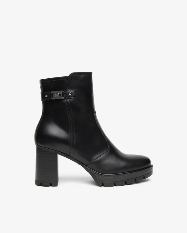 Nero Giardini Ankle Booties bottines cuir talon 38