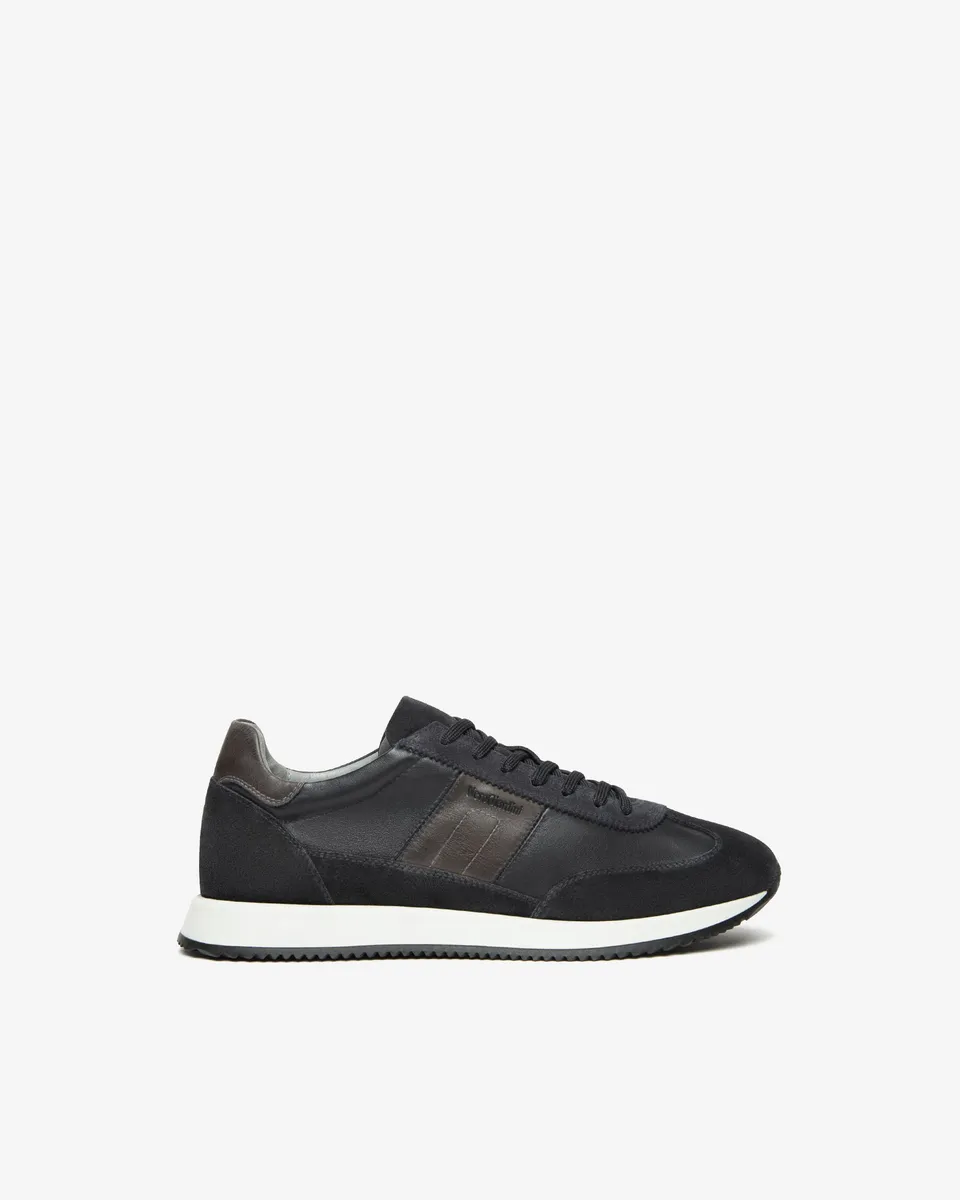 Nero Giardini Sneakers baskets cuir daim homme
