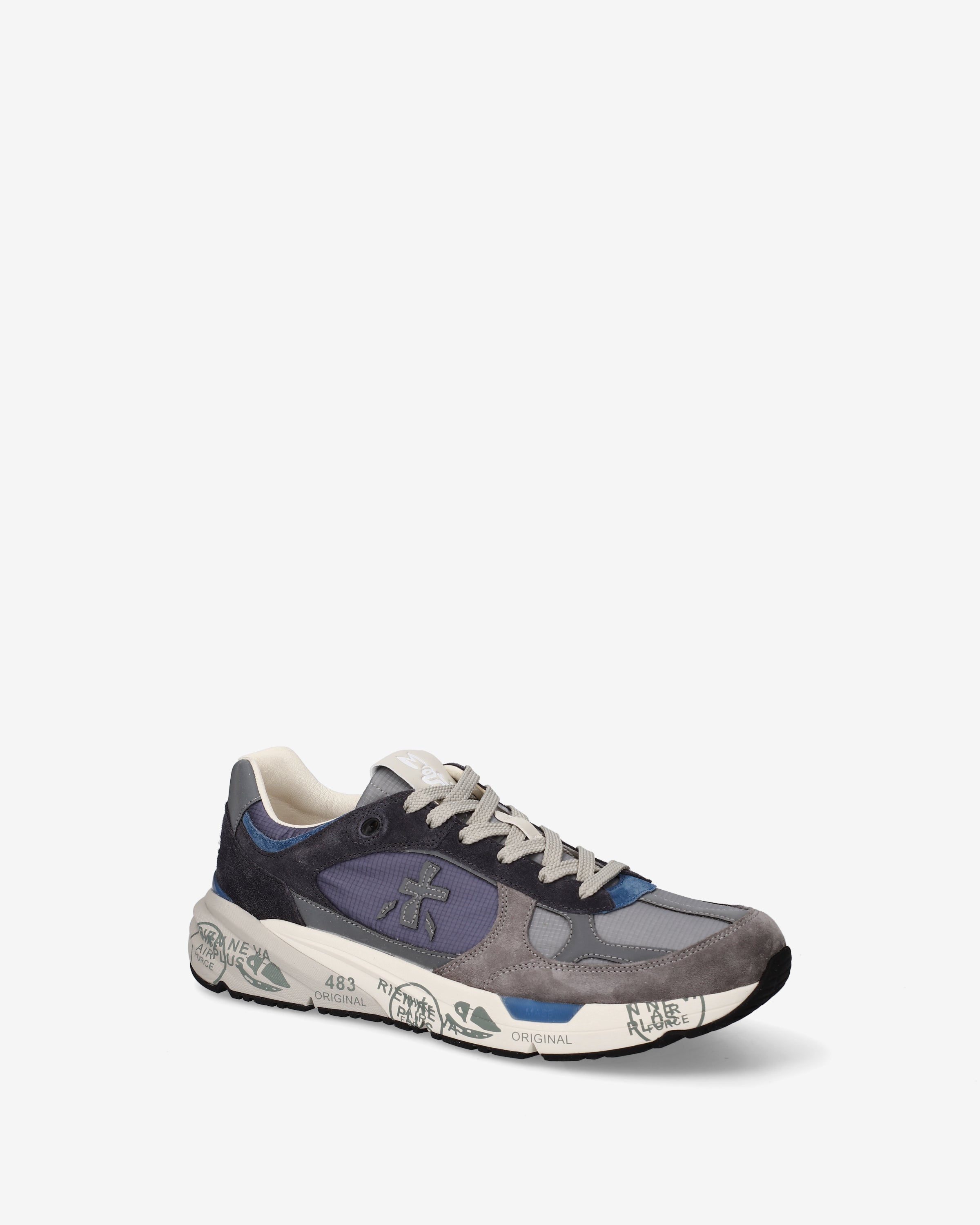 Premiata Mase25 8021 sneakers bleu gris homme