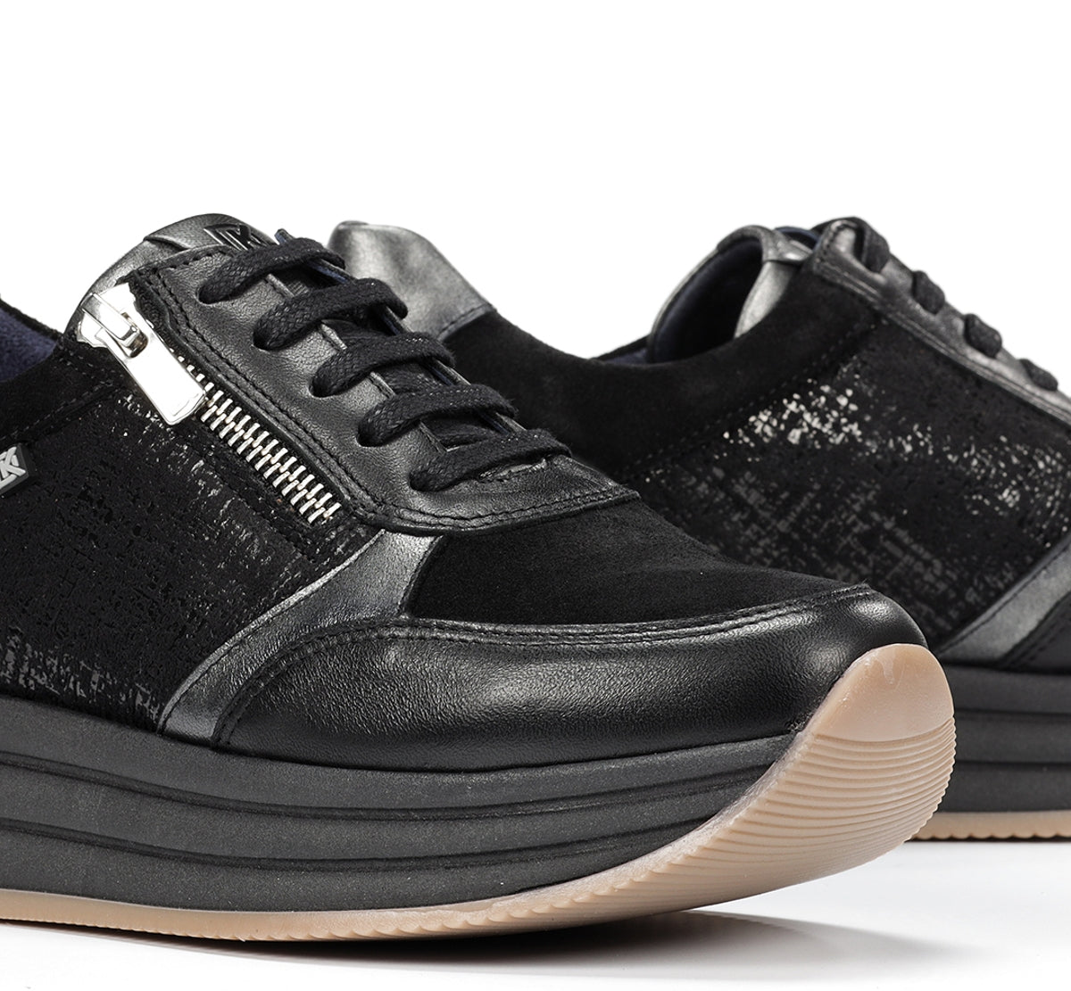 Dorking by Fluchos Draz D9249 basket noire plateforme
