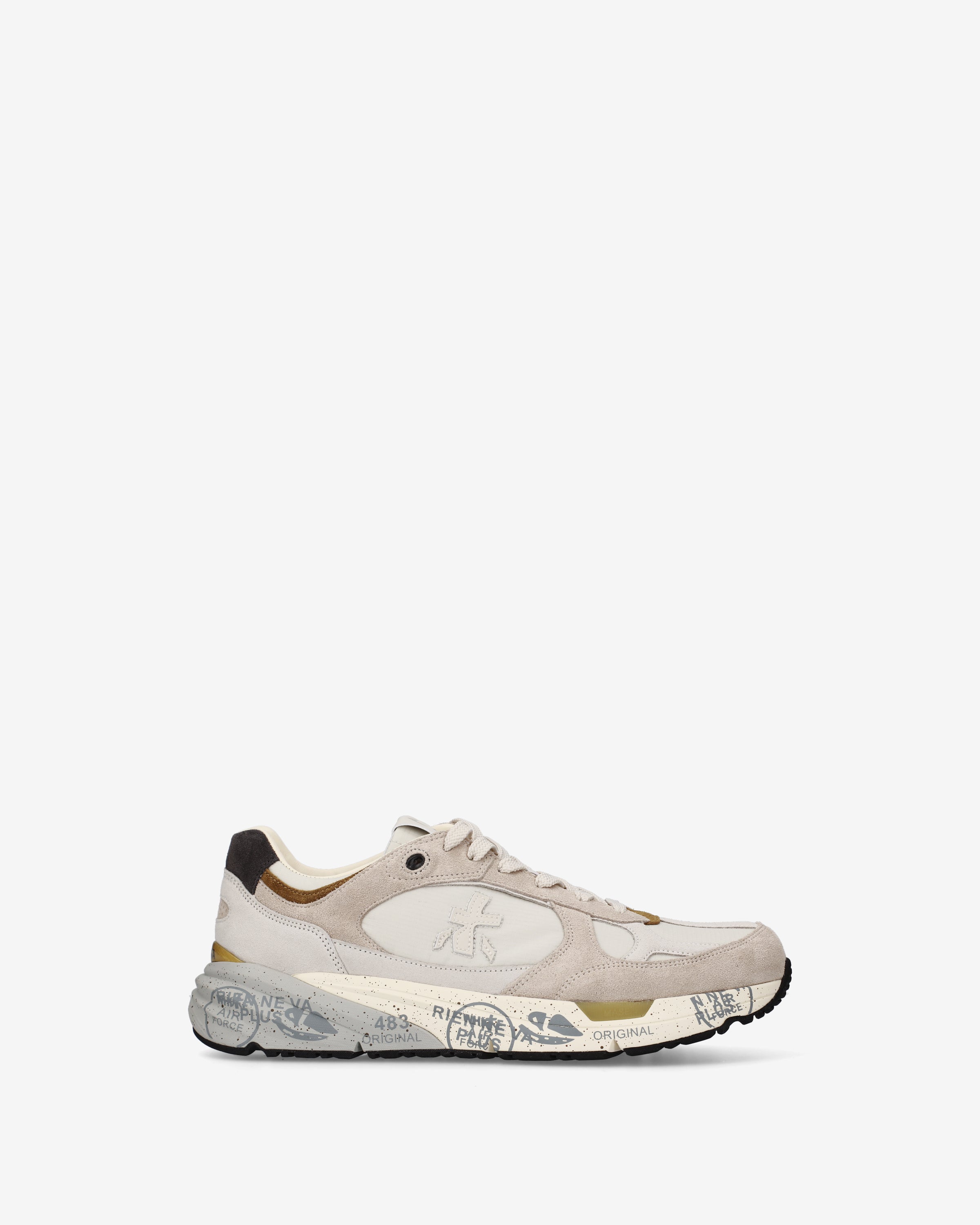 Premiata Mase25 8425 baskets crème cuir
