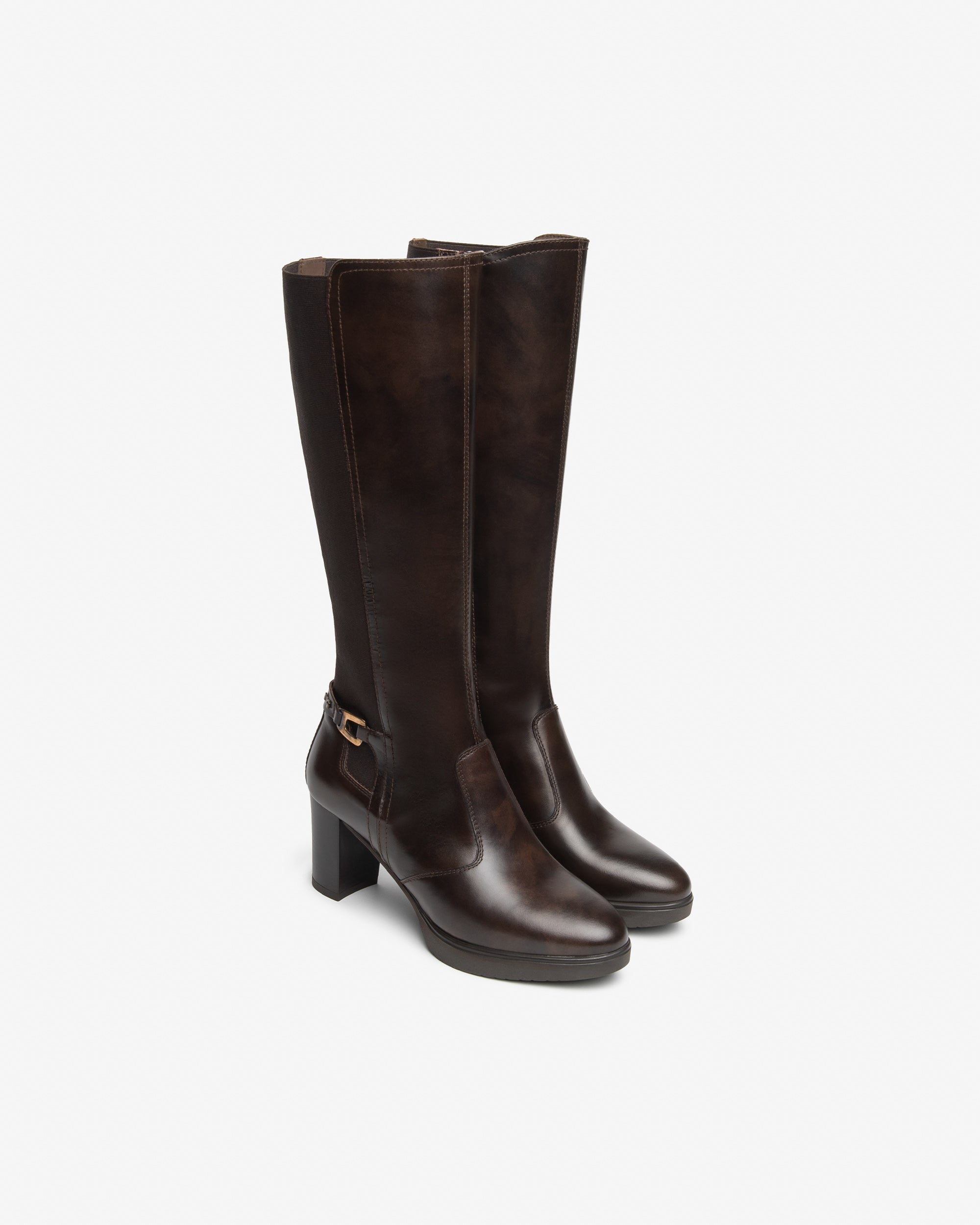 Nero Giardini Boots Bottes Femme Cuir Talon 70mm 38